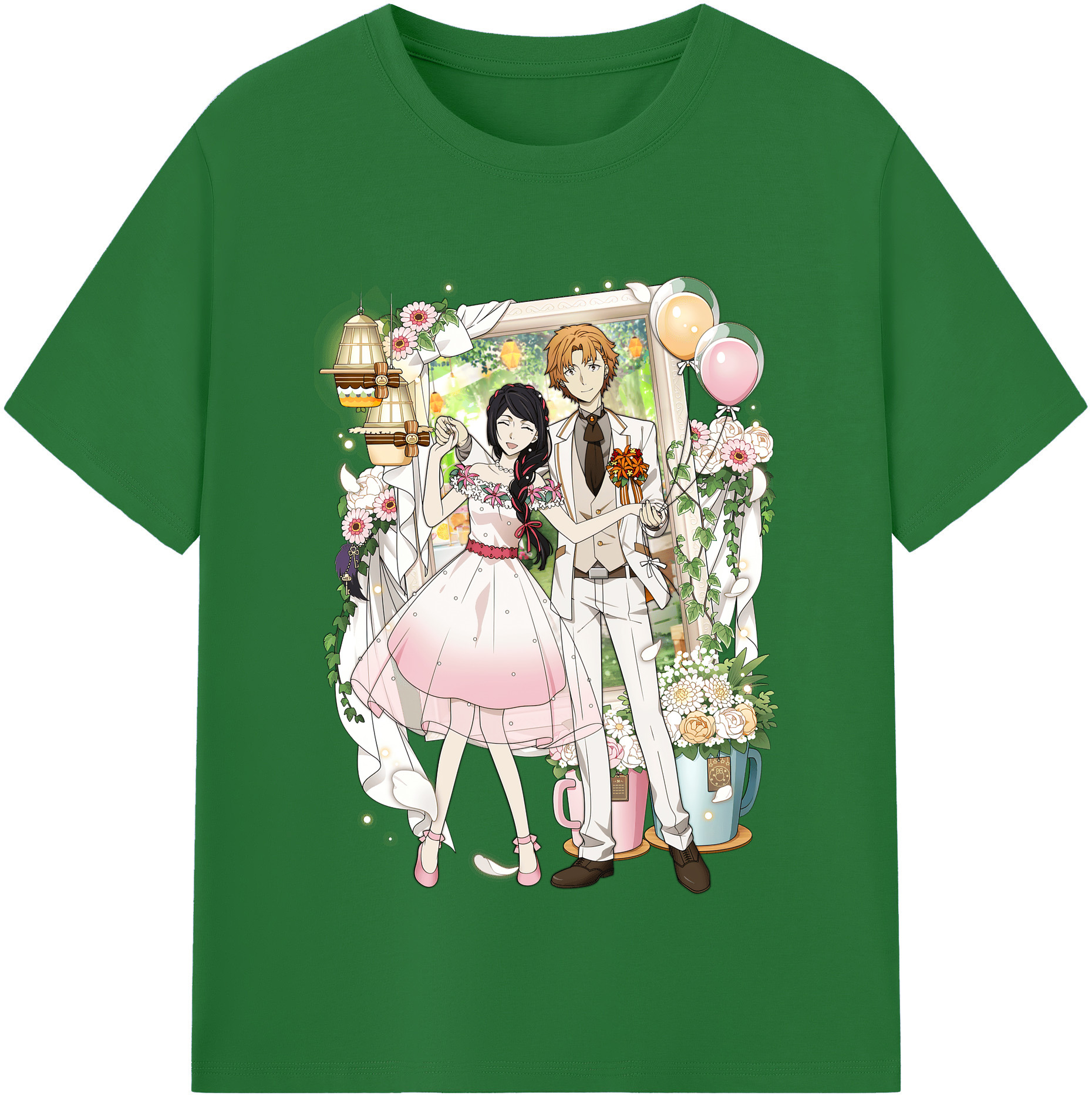 （画像用） 文豪ストレイドッグス Bungo Stray Dogs 綿100％半袖Tシャツ（フロントプリント）