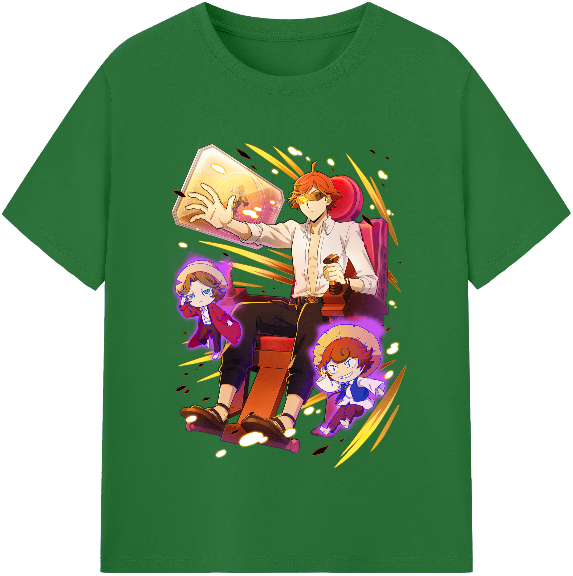 （画像用） 文豪ストレイドッグス Bungo Stray Dogs 綿100％半袖Tシャツ（フロントプリント）