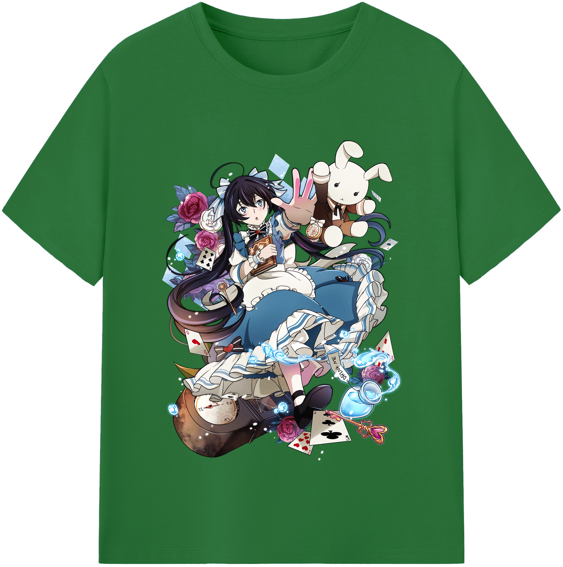 （画像用） 文豪ストレイドッグス Bungo Stray Dogs 綿100％半袖Tシャツ（フロントプリント）