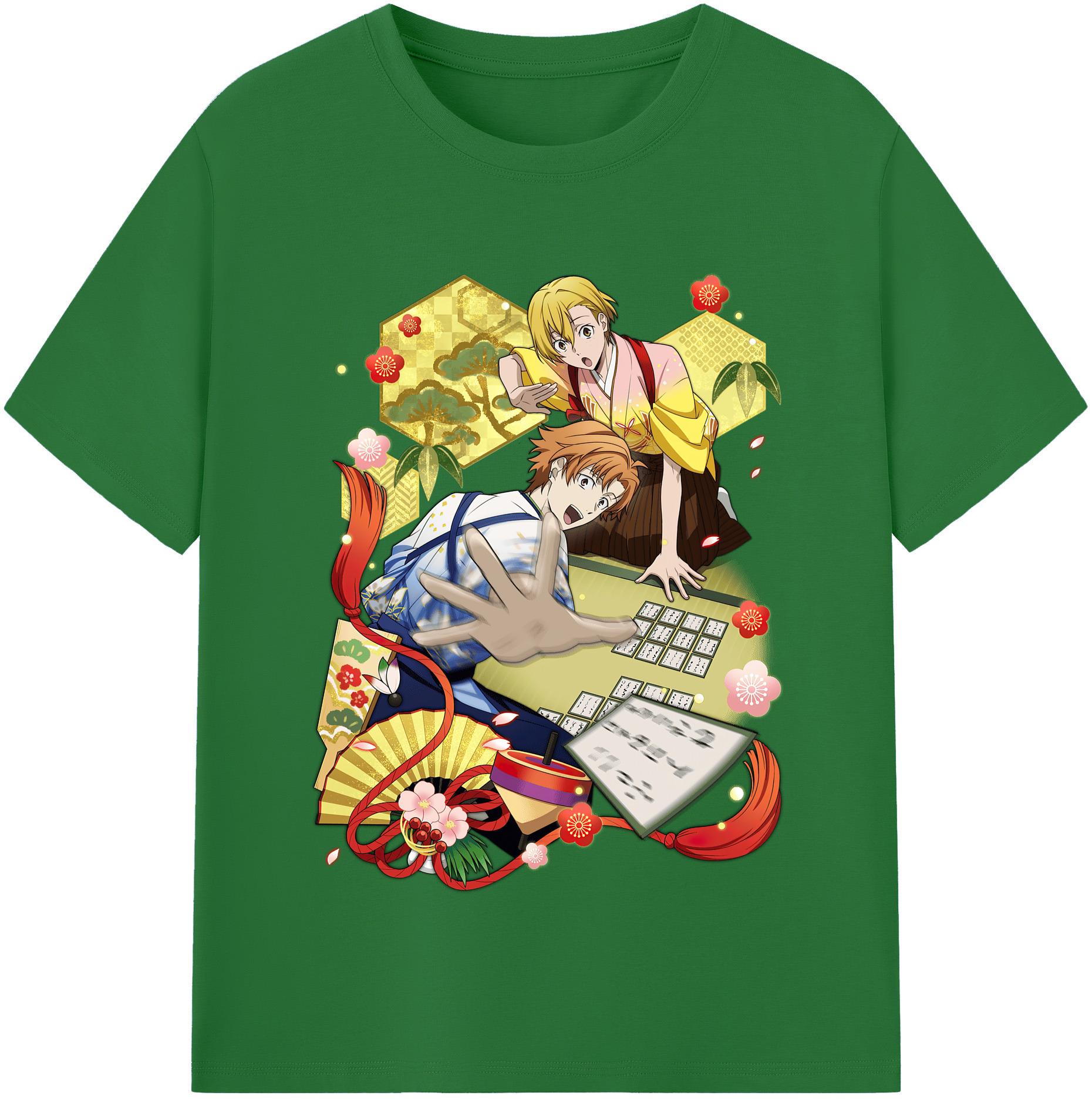 （画像用） 文豪ストレイドッグス Bungo Stray Dogs 綿100％半袖Tシャツ（フロントプリント）