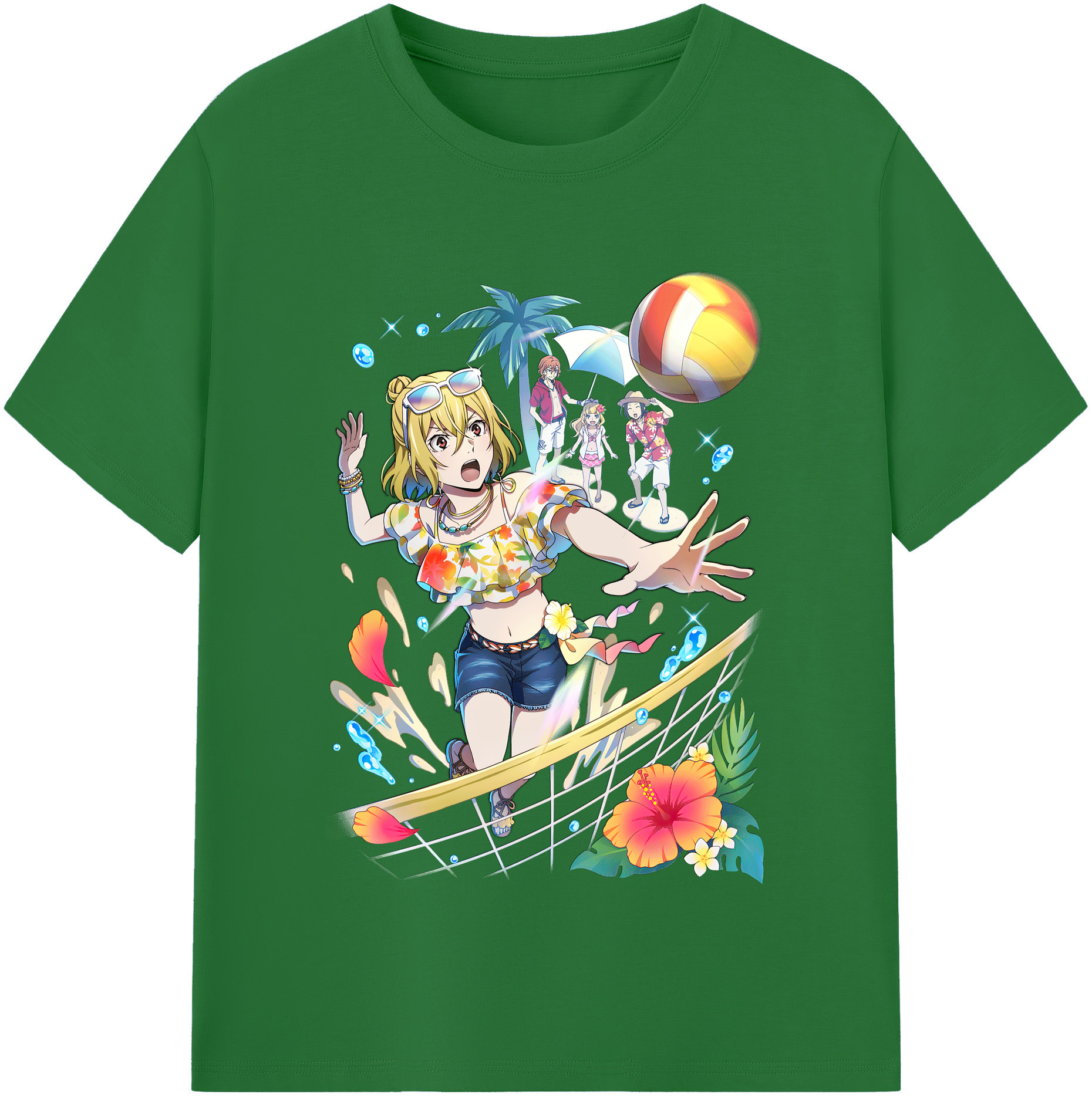 （画像用） 文豪ストレイドッグス Bungo Stray Dogs 綿100％半袖Tシャツ（フロントプリント）