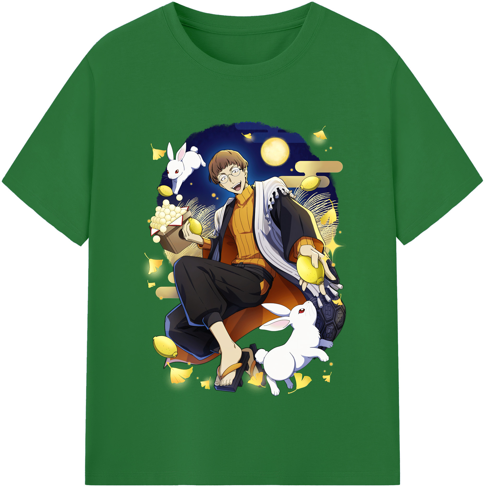 （画像用） 文豪ストレイドッグス Bungo Stray Dogs 綿100％半袖Tシャツ（フロントプリント）