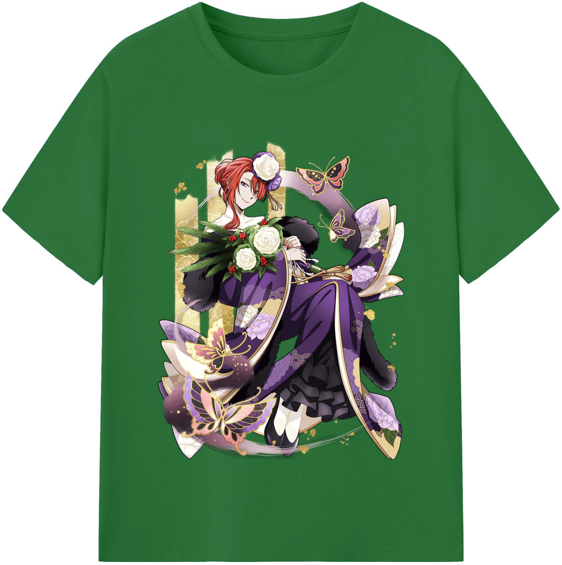 （画像用） 文豪ストレイドッグス Bungo Stray Dogs 綿100％半袖Tシャツ（フロントプリント）