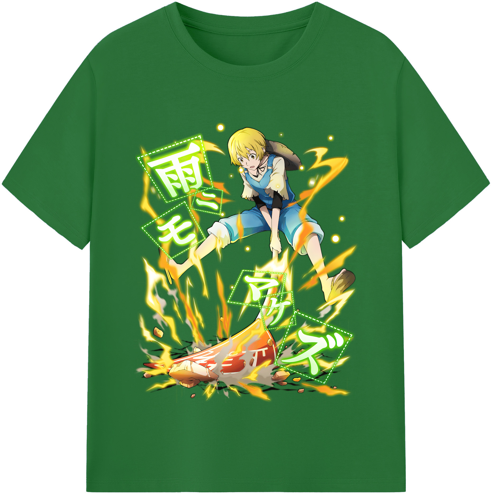 （画像用） 文豪ストレイドッグス Bungo Stray Dogs 綿100％半袖Tシャツ（フロントプリント）