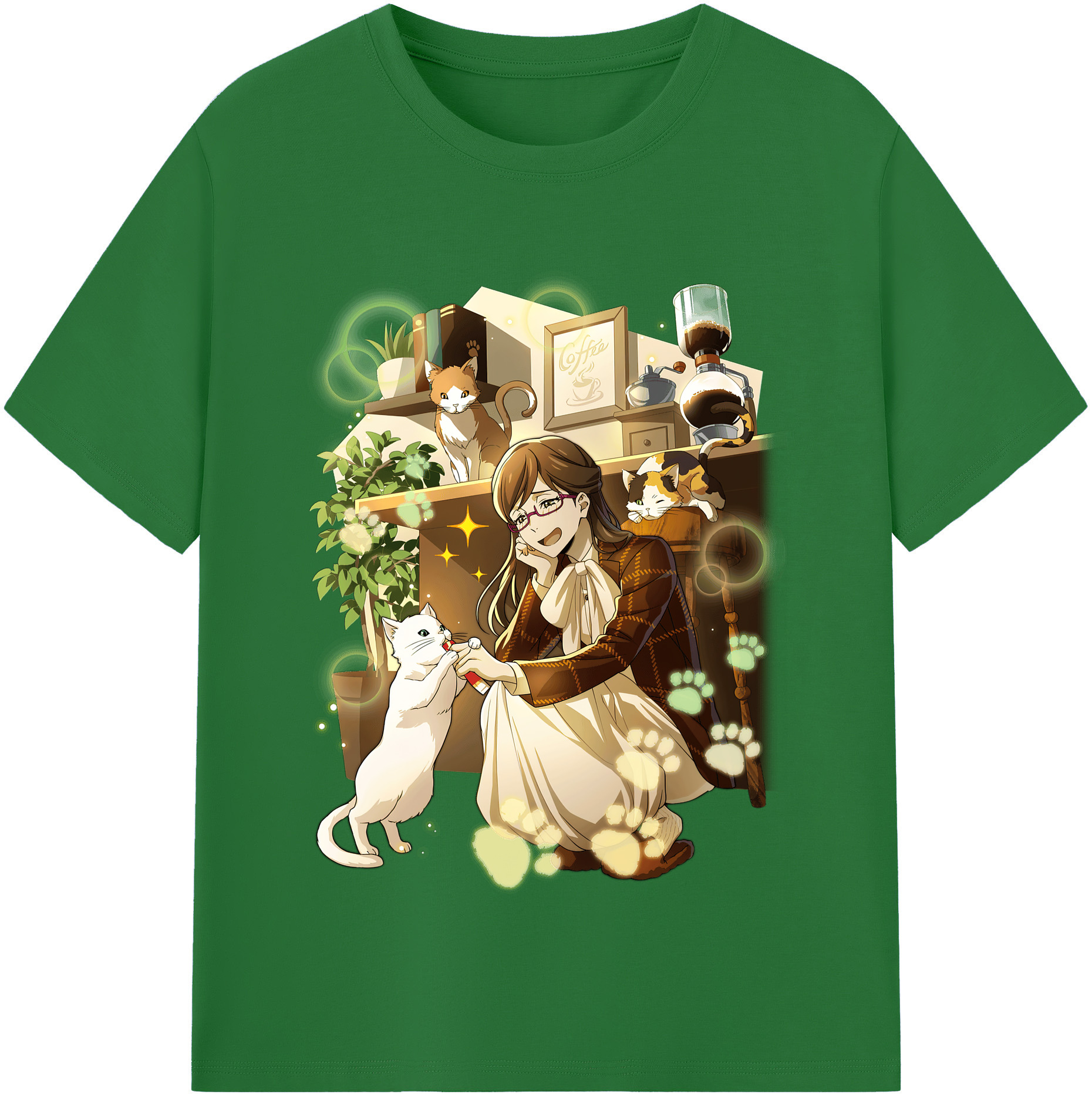 （画像用） 文豪ストレイドッグス Bungo Stray Dogs 綿100％半袖Tシャツ（フロントプリント）
