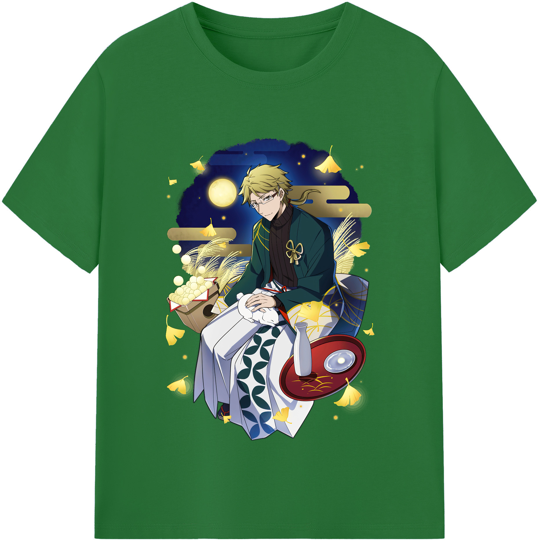 （画像用） 文豪ストレイドッグス Bungo Stray Dogs 綿100％半袖Tシャツ（フロントプリント）