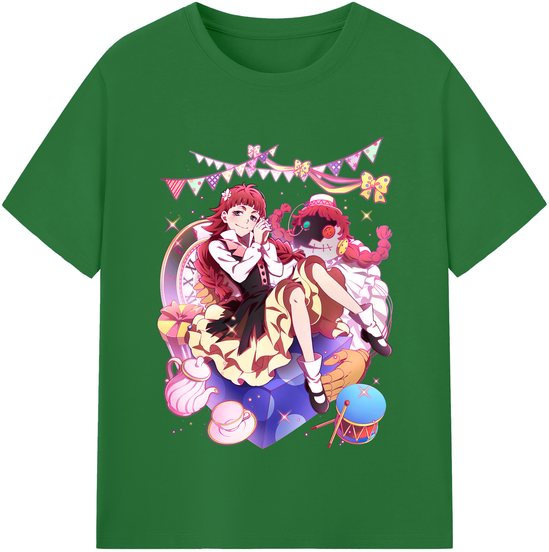 （画像用） 文豪ストレイドッグス Bungo Stray Dogs 綿100％半袖Tシャツ（フロントプリント）