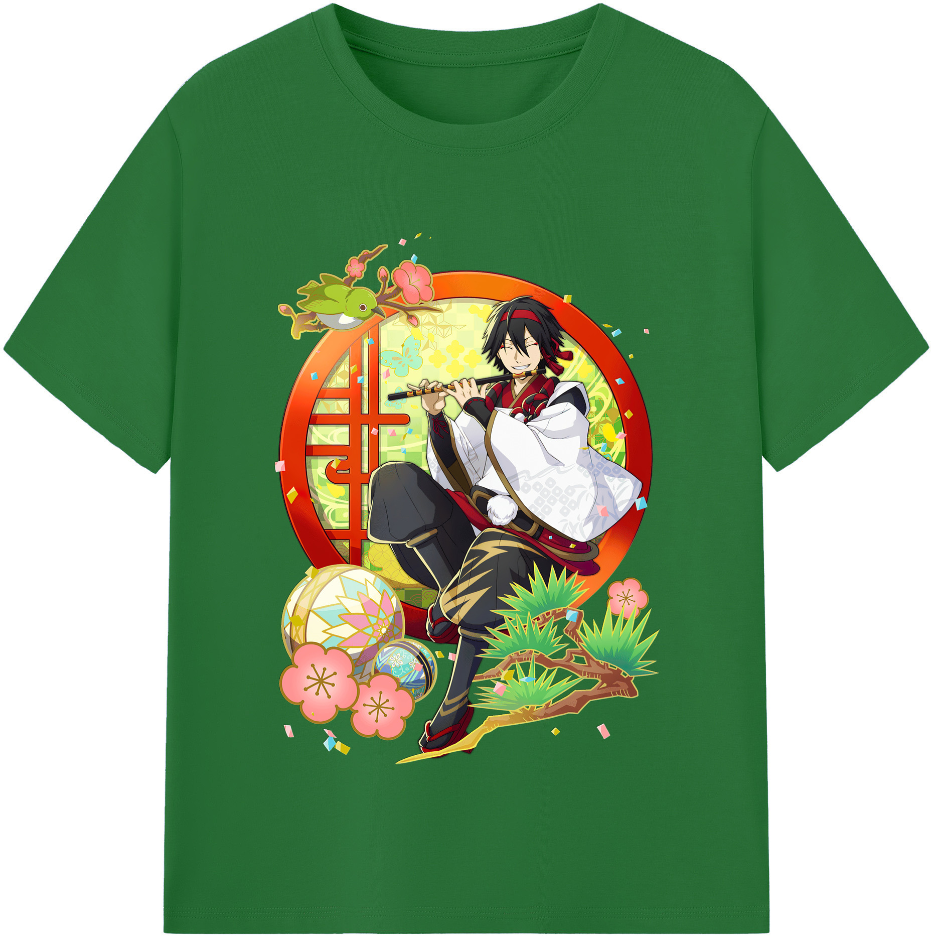 （画像用） 文豪ストレイドッグス Bungo Stray Dogs 綿100％半袖Tシャツ（フロントプリント）