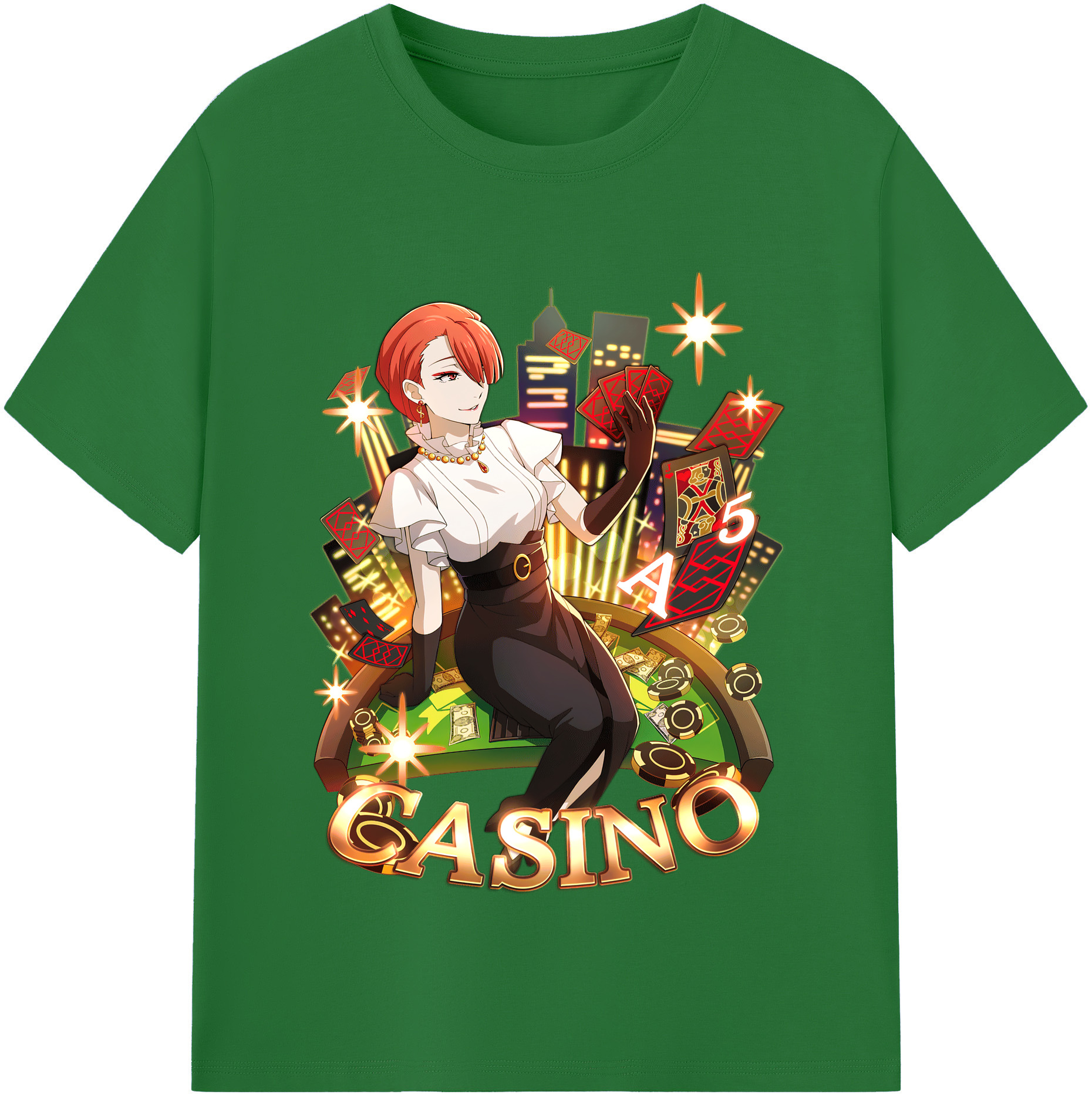 （画像用） 文豪ストレイドッグス Bungo Stray Dogs 綿100％半袖Tシャツ（フロントプリント）