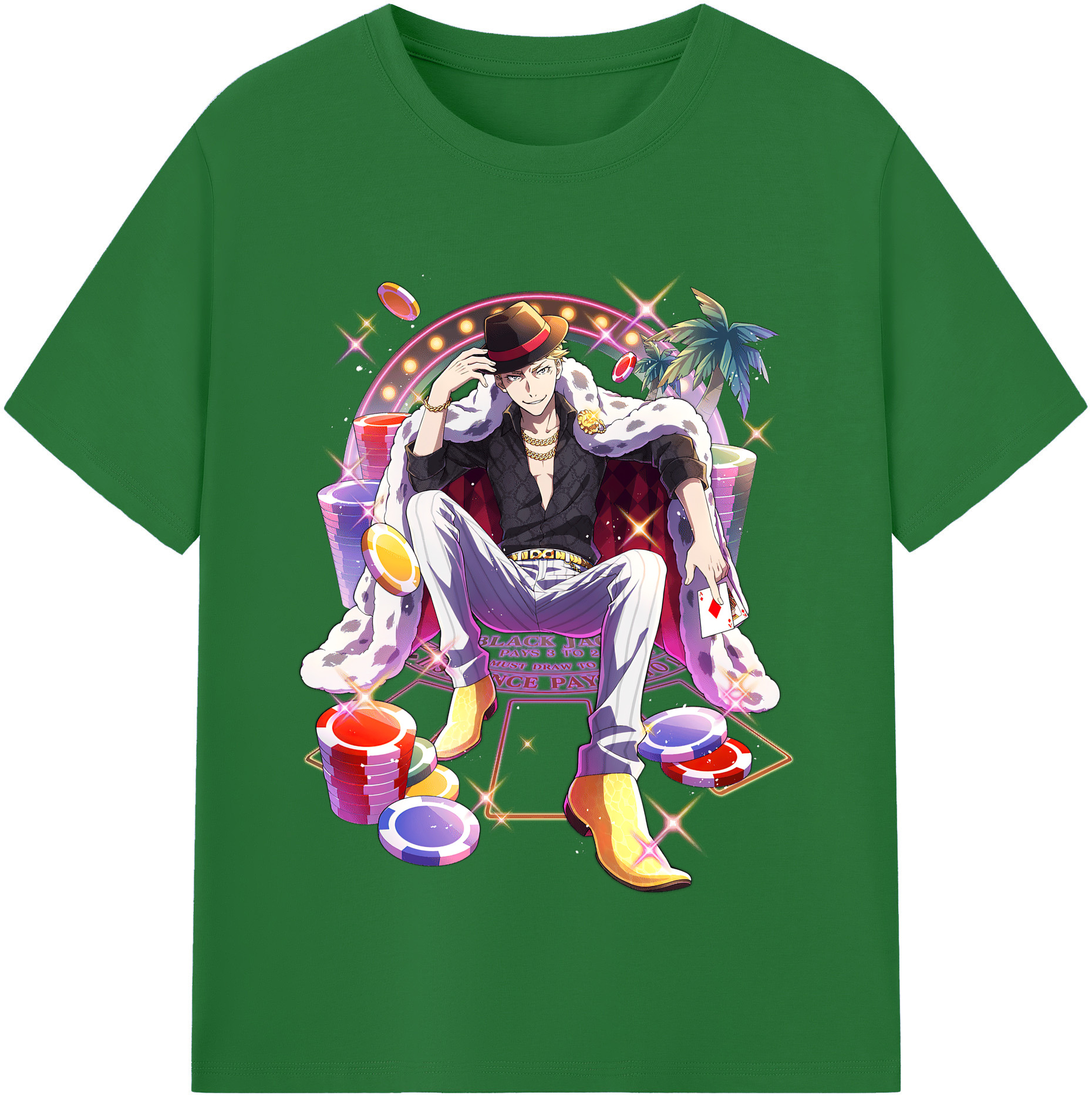 （画像用） 文豪ストレイドッグス Bungo Stray Dogs 綿100％半袖Tシャツ（フロントプリント）