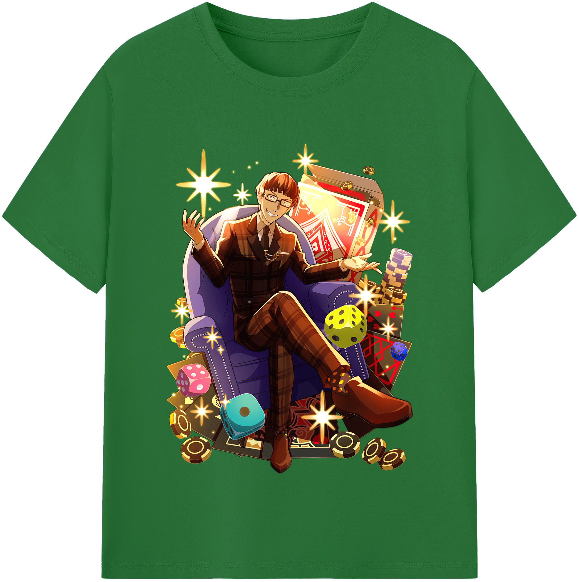 （画像用） 文豪ストレイドッグス Bungo Stray Dogs 綿100％半袖Tシャツ（フロントプリント）