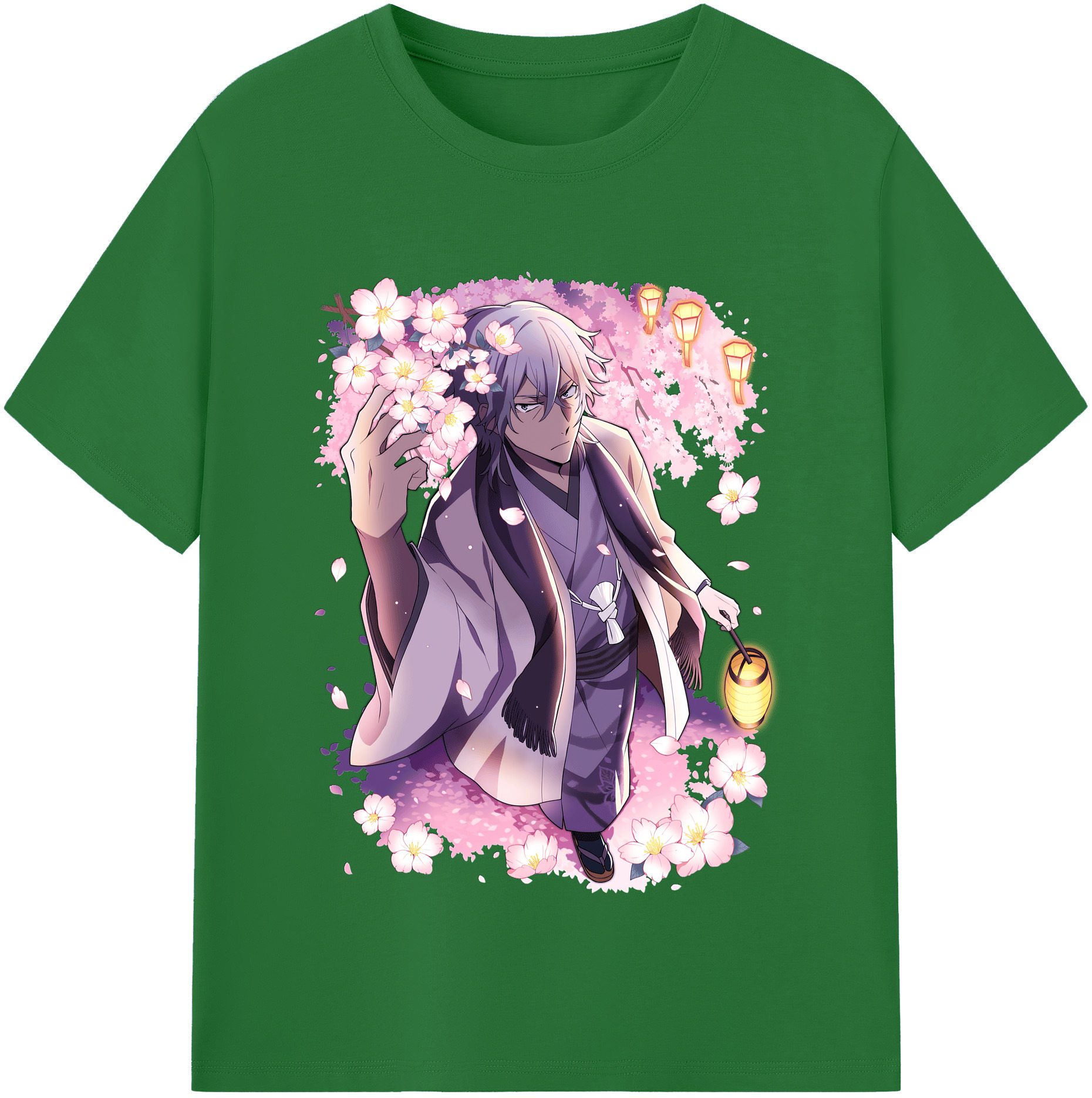 （画像用） 文豪ストレイドッグス Bungo Stray Dogs 綿100％半袖Tシャツ（フロントプリント）