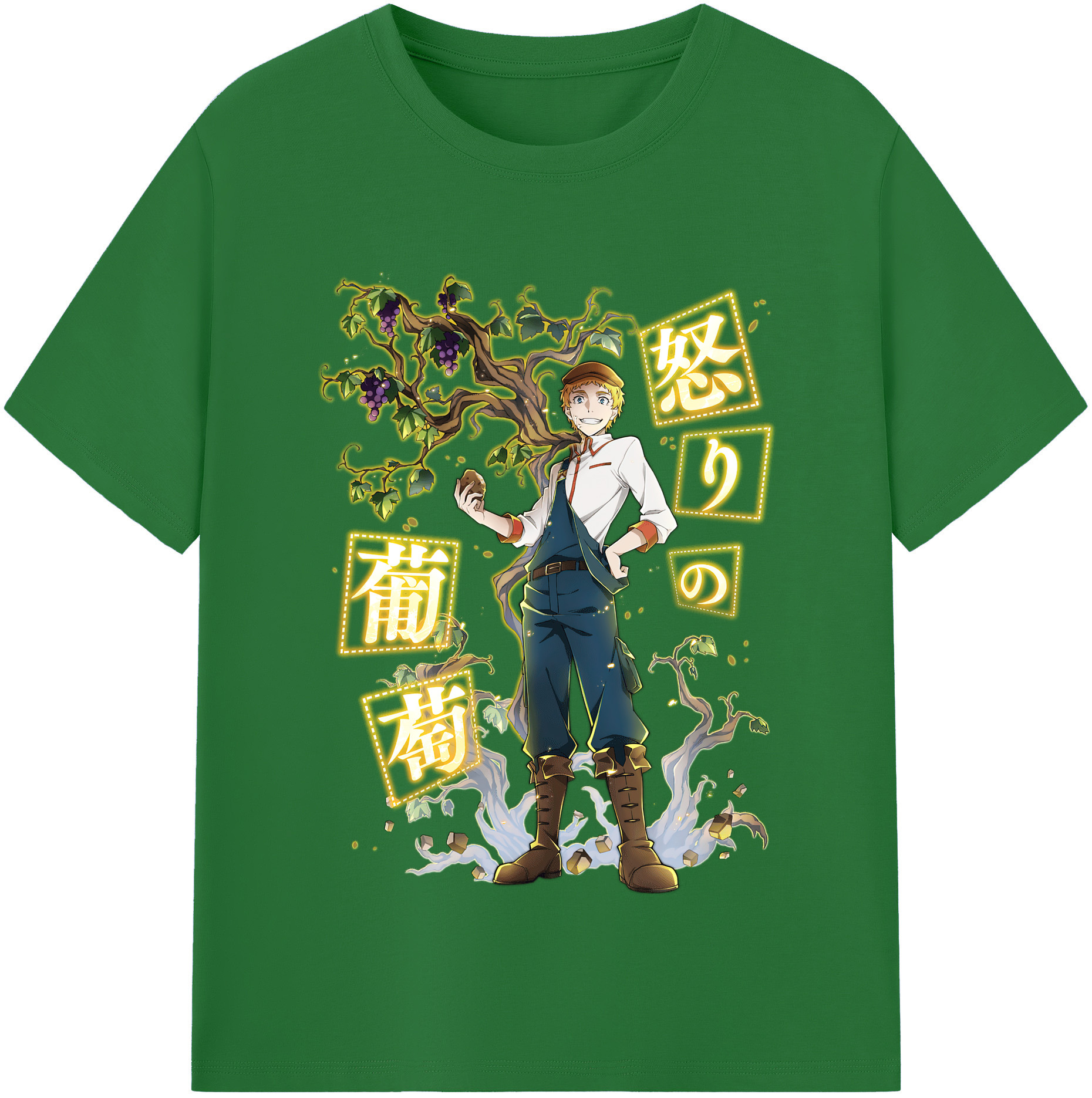 （画像用） 文豪ストレイドッグス Bungo Stray Dogs 綿100％半袖Tシャツ（フロントプリント）