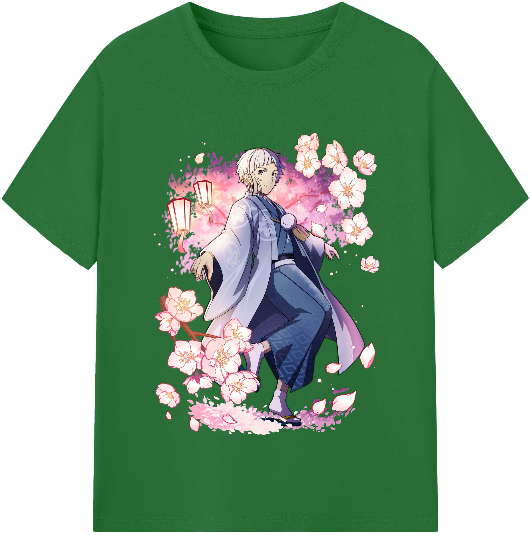 （画像用） 文豪ストレイドッグス Bungo Stray Dogs 綿100％半袖Tシャツ（フロントプリント）