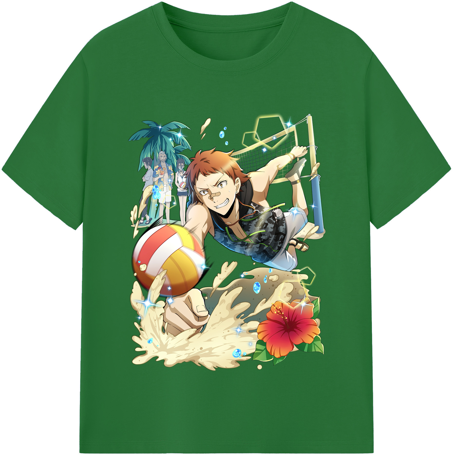 （画像用） 文豪ストレイドッグス Bungo Stray Dogs 綿100％半袖Tシャツ（フロントプリント）