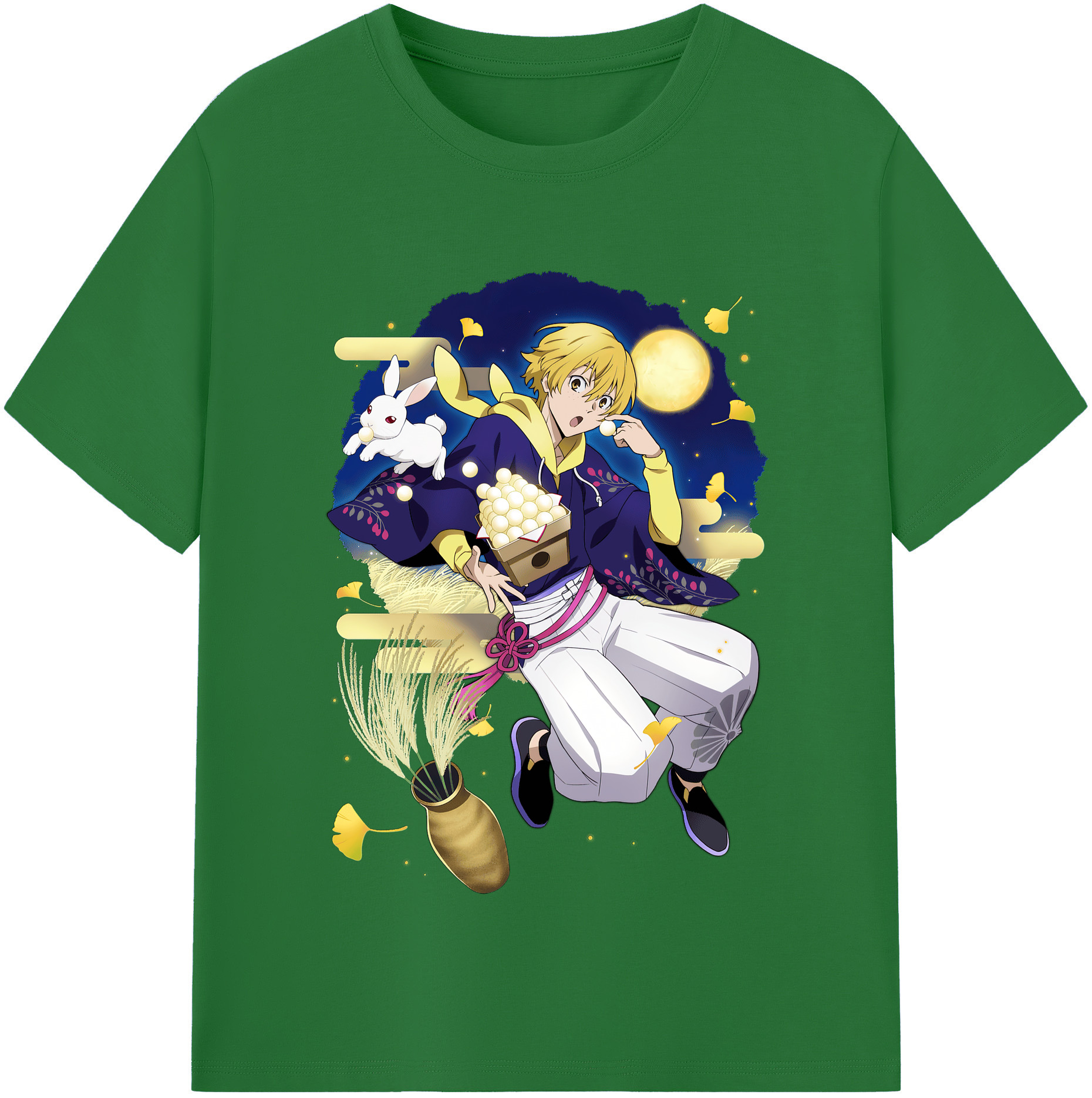 （画像用） 文豪ストレイドッグス Bungo Stray Dogs 綿100％半袖Tシャツ（フロントプリント）