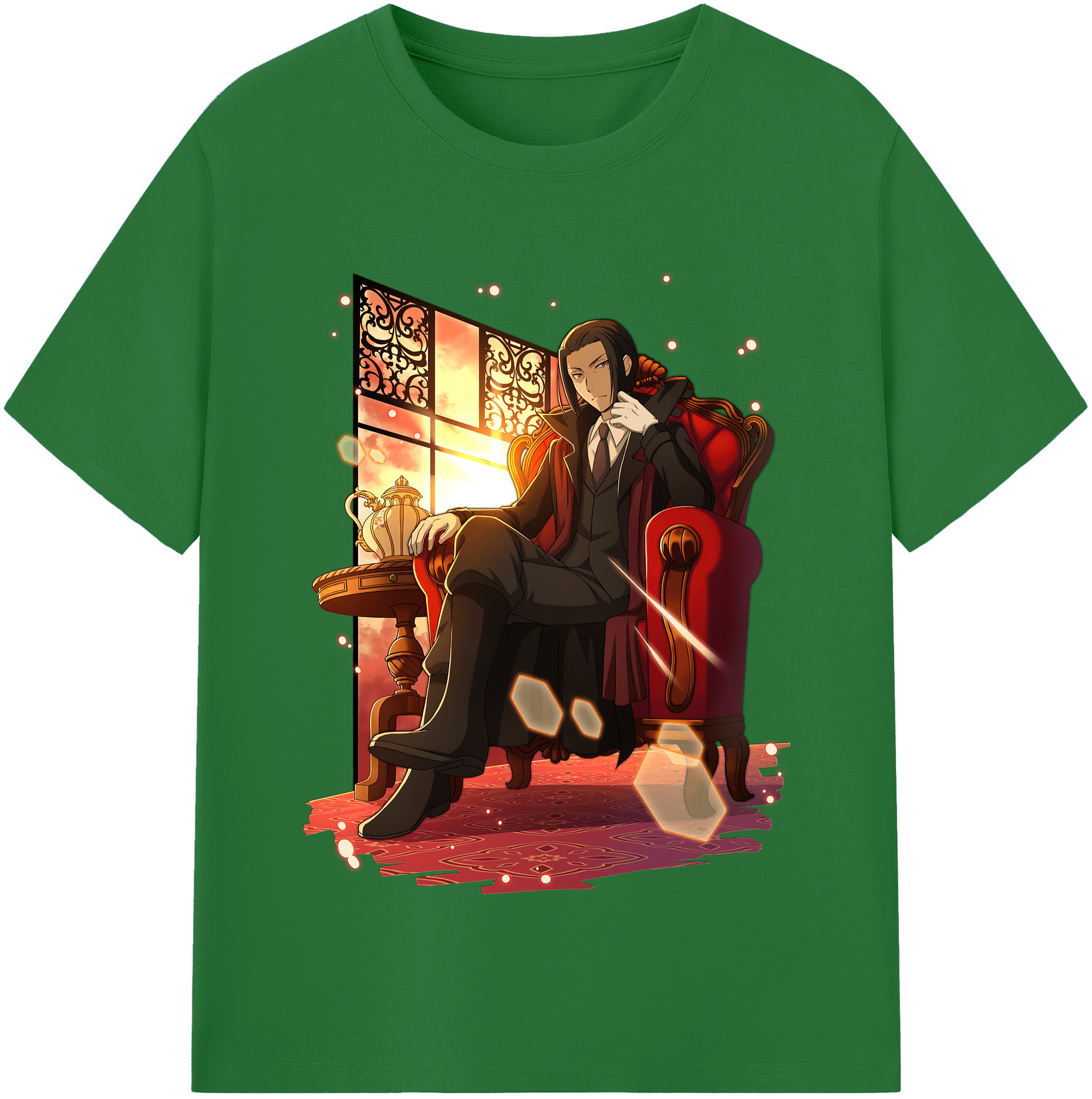 （画像用） 文豪ストレイドッグス Bungo Stray Dogs 綿100％半袖Tシャツ（フロントプリント）