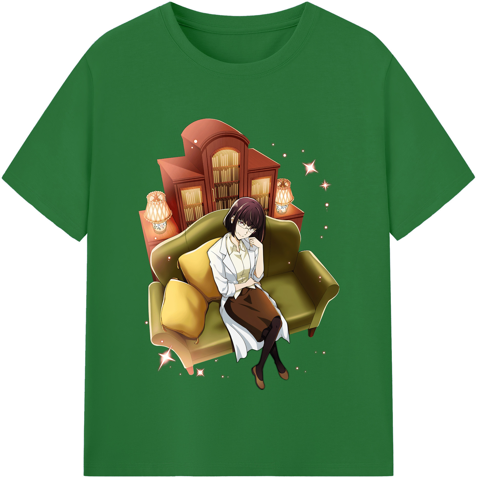 （画像用） 文豪ストレイドッグス Bungo Stray Dogs 綿100％半袖Tシャツ（フロントプリント）