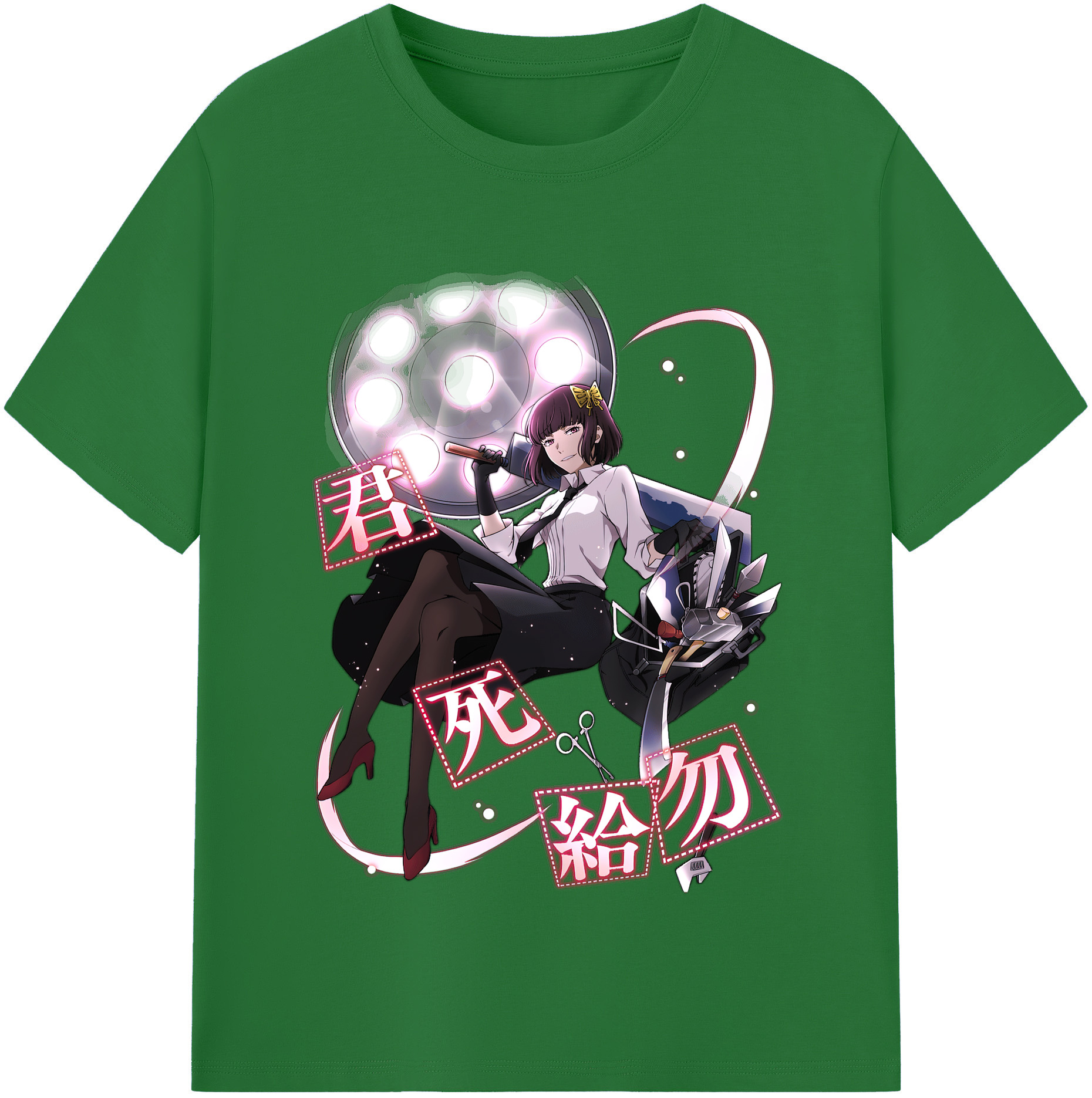 （画像用） 文豪ストレイドッグス Bungo Stray Dogs 綿100％半袖Tシャツ（フロントプリント）