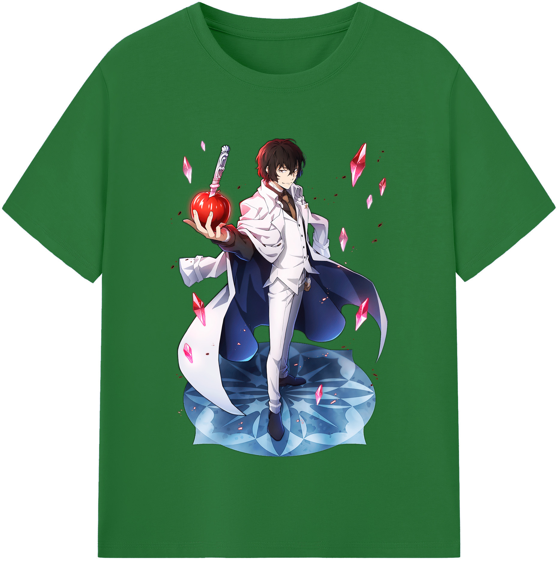 （画像用） 文豪ストレイドッグス Bungo Stray Dogs 綿100％半袖Tシャツ（フロントプリント）