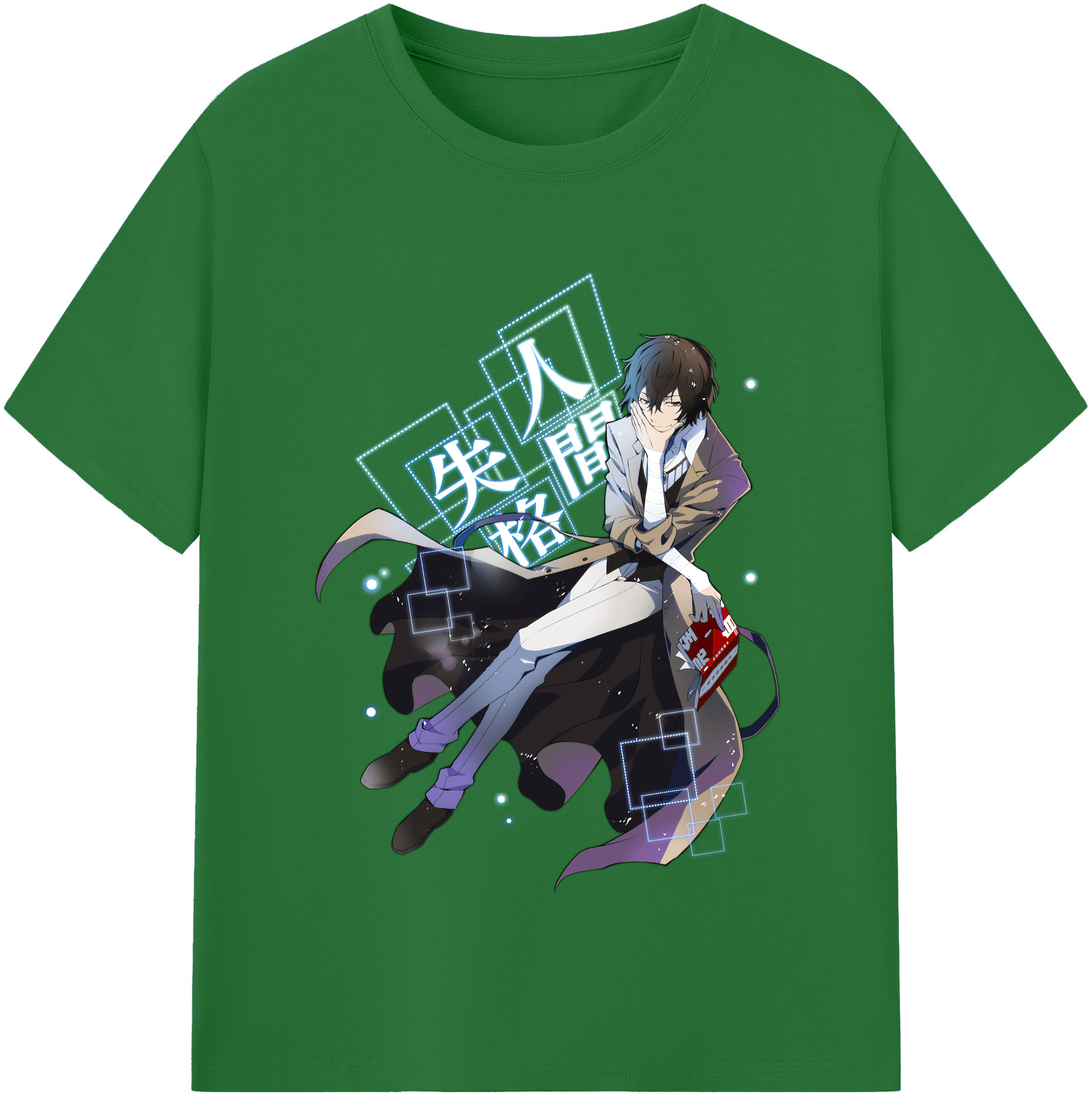 （画像用） 文豪ストレイドッグス Bungo Stray Dogs 綿100％半袖Tシャツ（フロントプリント）