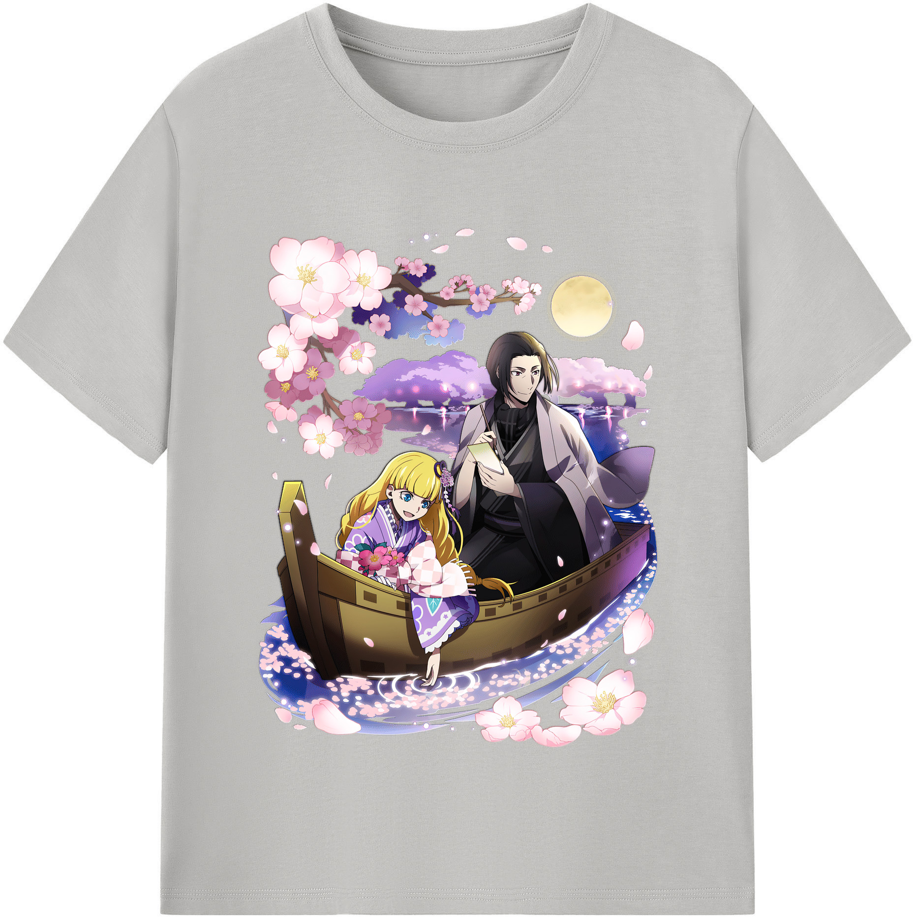 （画像用） 文豪ストレイドッグス Bungo Stray Dogs 綿100％半袖Tシャツ（フロントプリント）