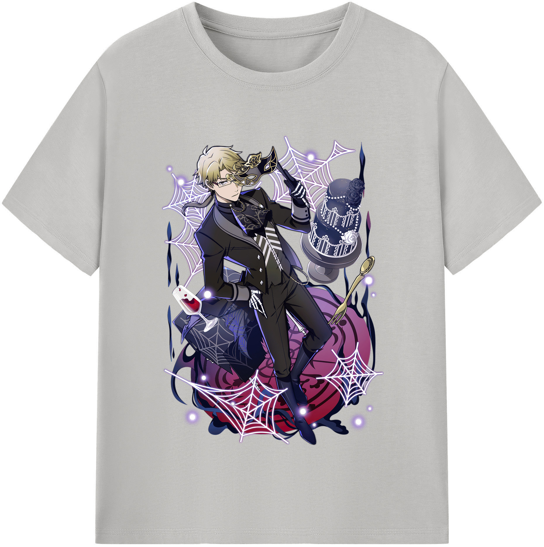 （画像用） 文豪ストレイドッグス Bungo Stray Dogs 綿100％半袖Tシャツ（フロントプリント）