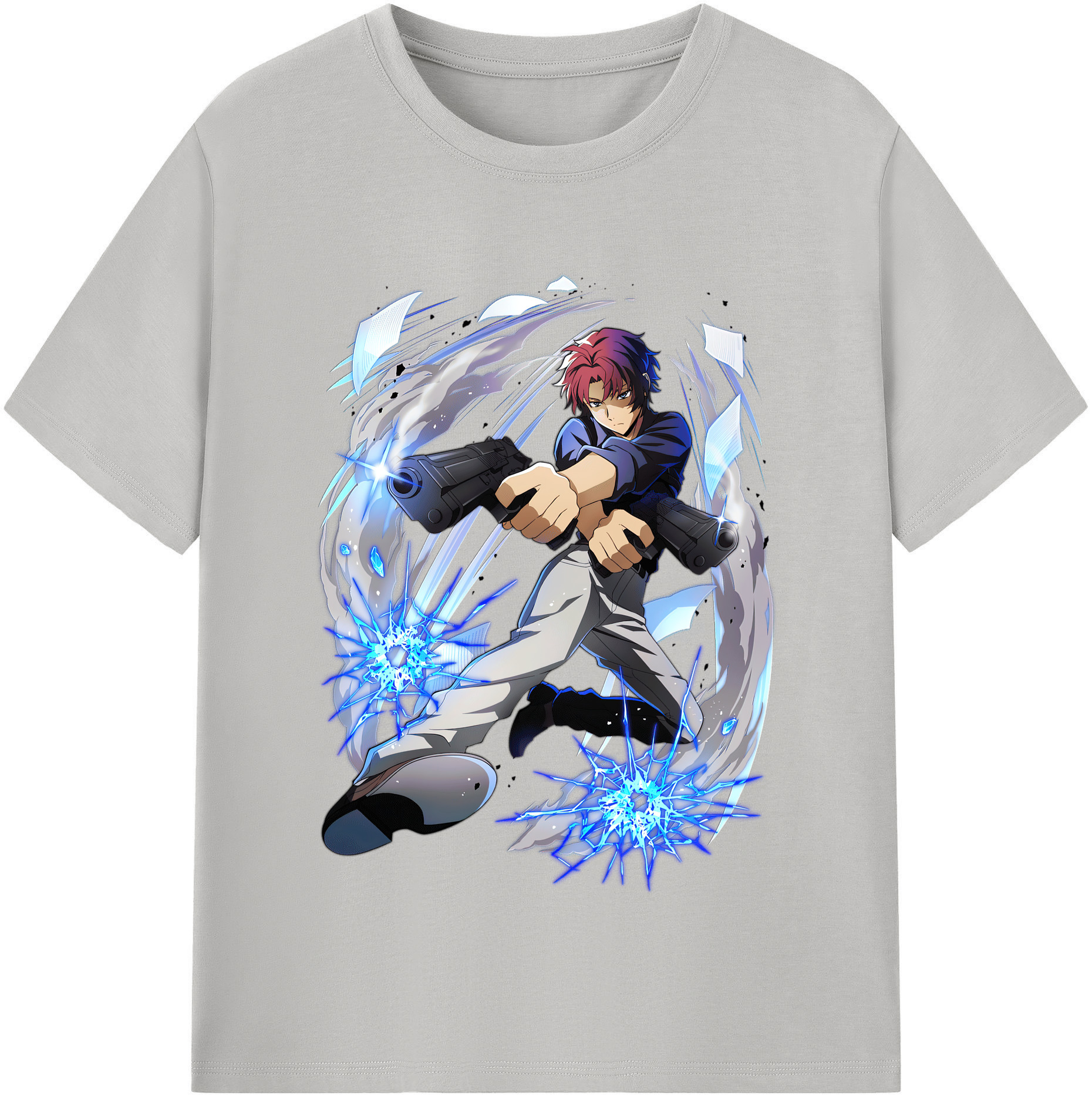 （画像用） 文豪ストレイドッグス Bungo Stray Dogs 綿100％半袖Tシャツ（フロントプリント）