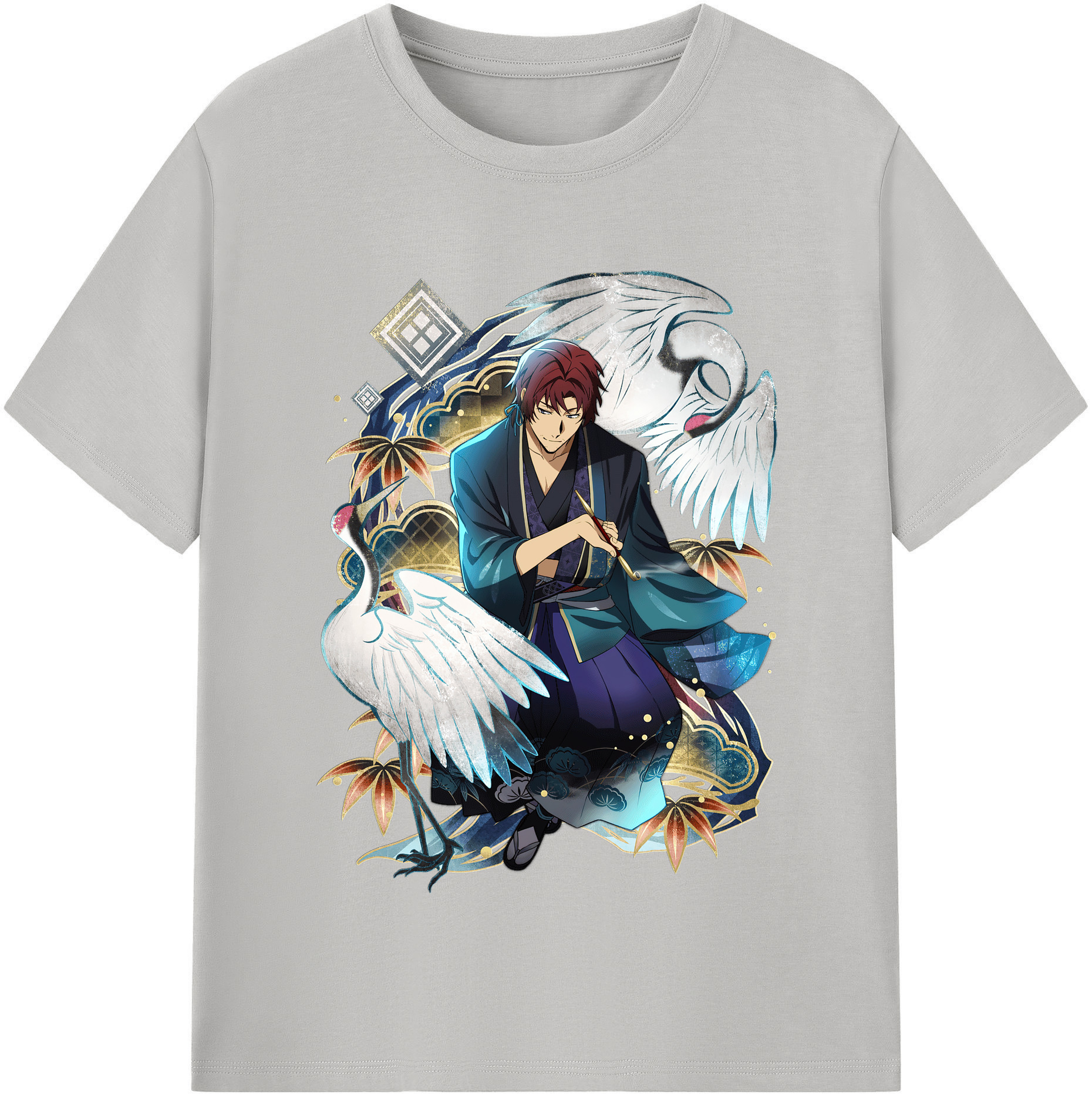 （画像用） 文豪ストレイドッグス Bungo Stray Dogs 綿100％半袖Tシャツ（フロントプリント）