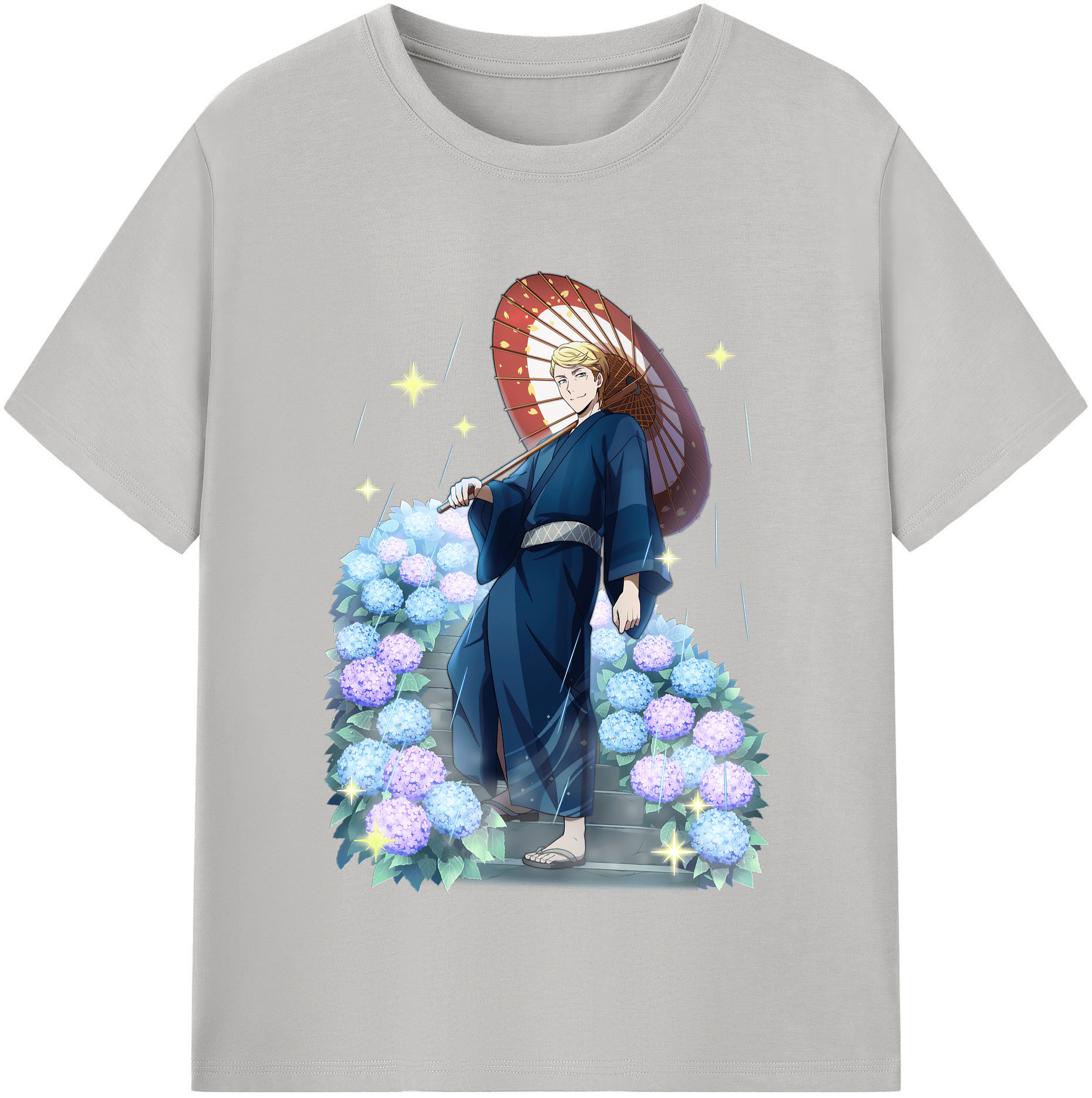 （画像用） 文豪ストレイドッグス Bungo Stray Dogs 綿100％半袖Tシャツ（フロントプリント）
