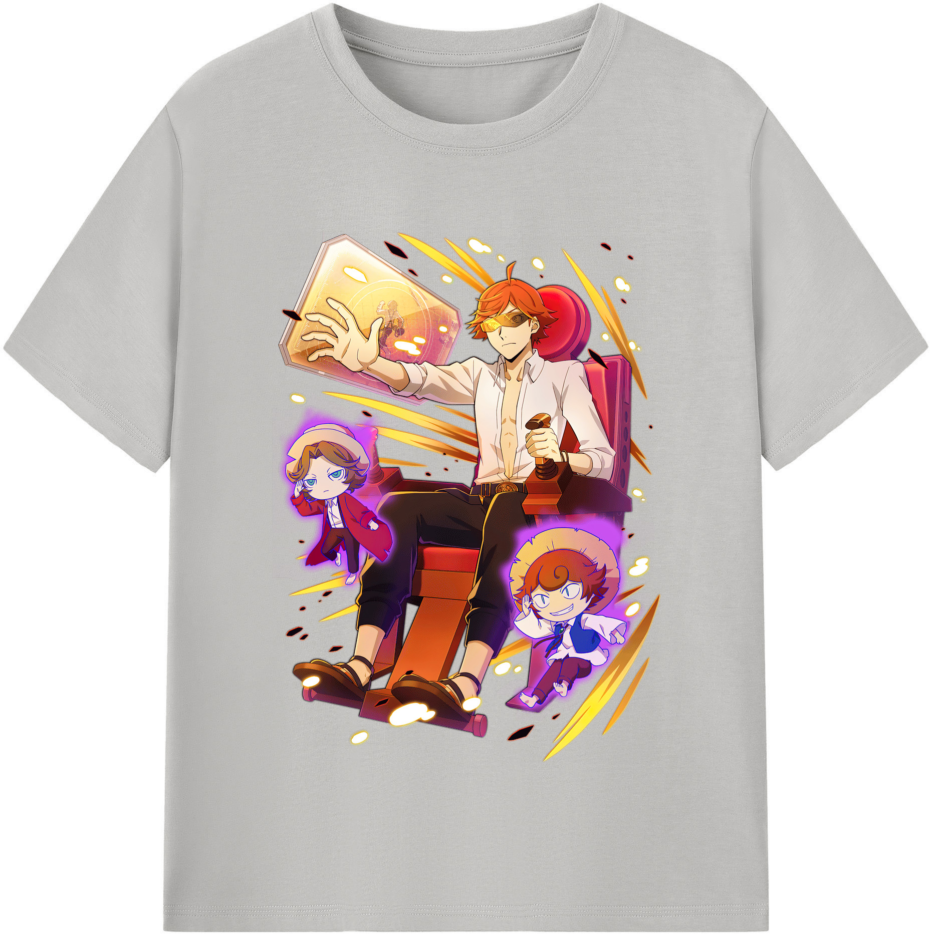 （画像用） 文豪ストレイドッグス Bungo Stray Dogs 綿100％半袖Tシャツ（フロントプリント）