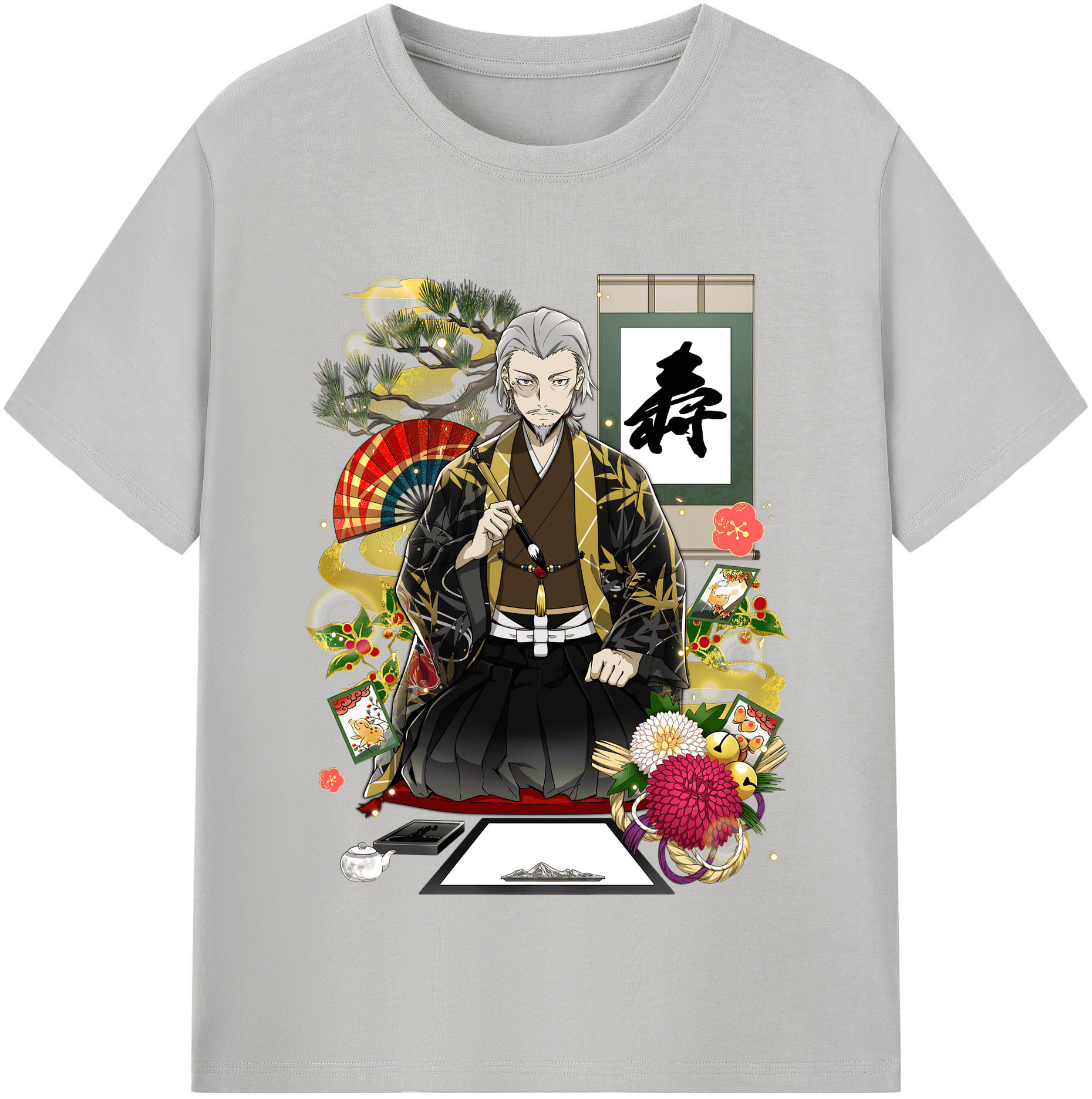（画像用） 文豪ストレイドッグス Bungo Stray Dogs 綿100％半袖Tシャツ（フロントプリント）