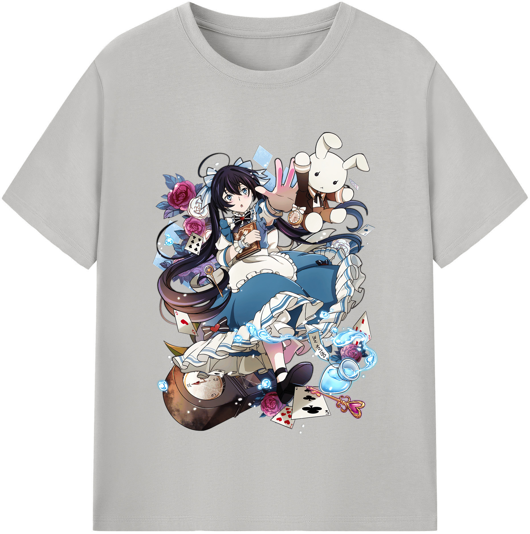 （画像用） 文豪ストレイドッグス Bungo Stray Dogs 綿100％半袖Tシャツ（フロントプリント）