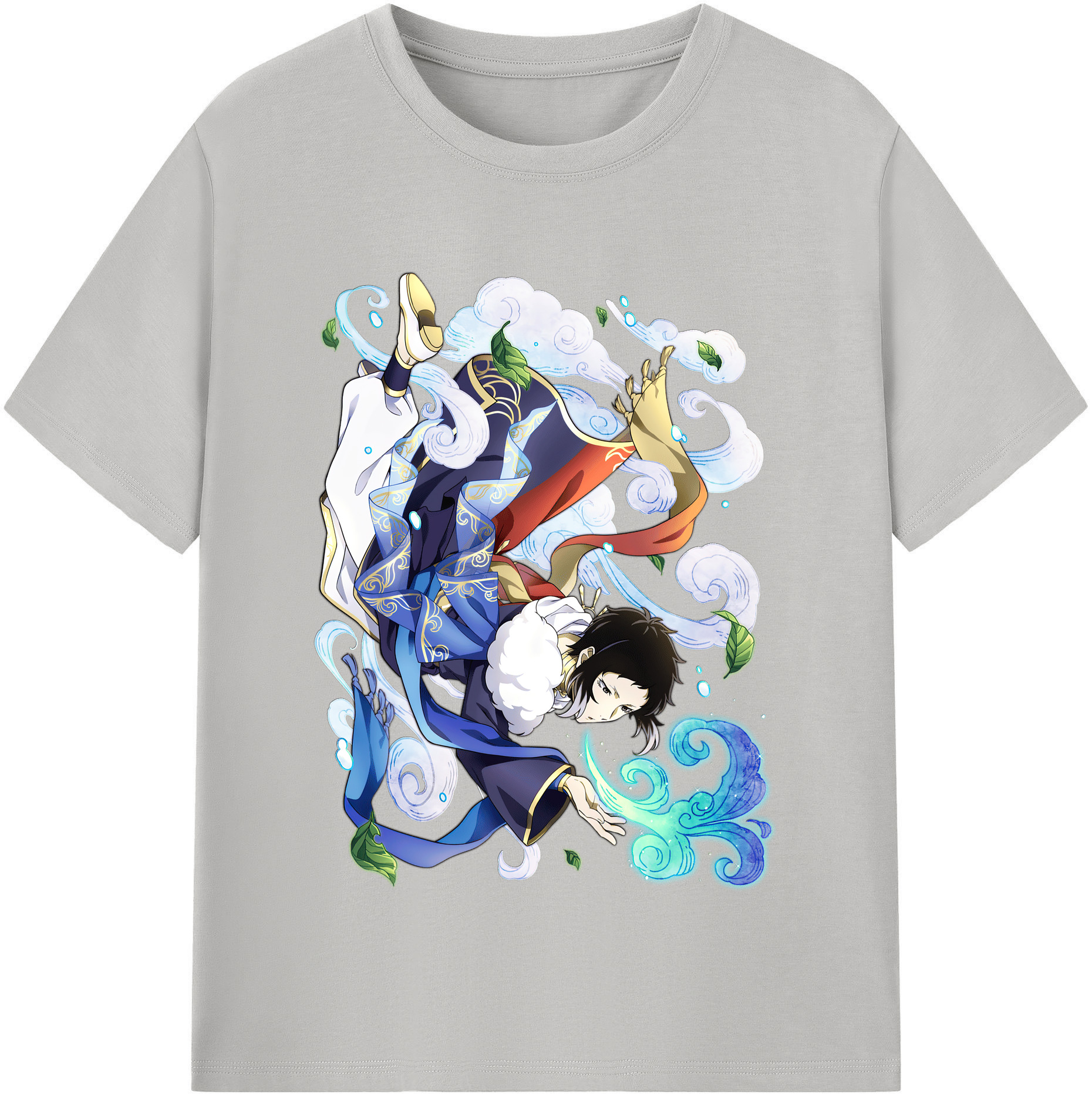 （画像用） 文豪ストレイドッグス Bungo Stray Dogs 綿100％半袖Tシャツ（フロントプリント）