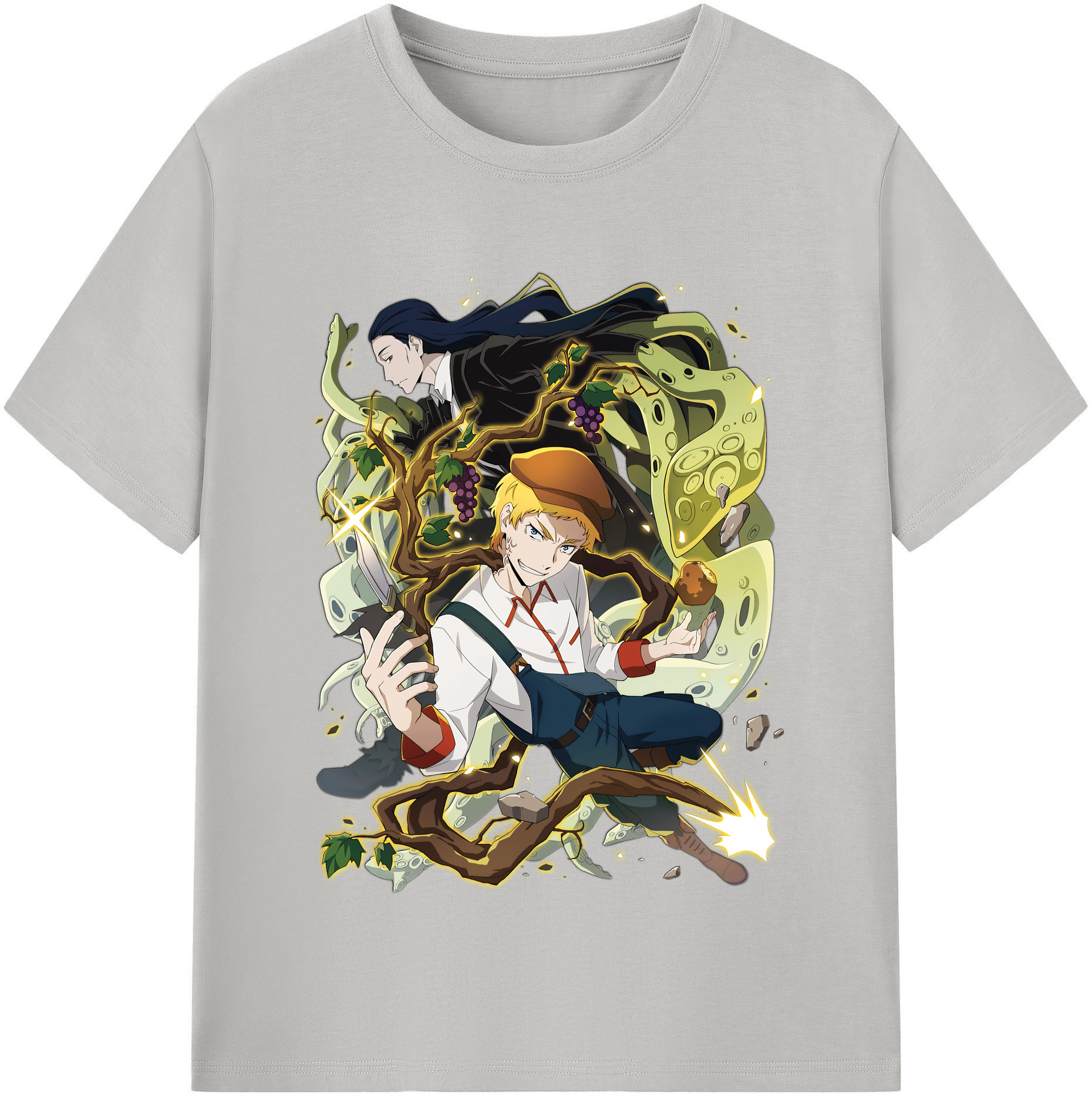 （画像用） 文豪ストレイドッグス Bungo Stray Dogs 綿100％半袖Tシャツ（フロントプリント）