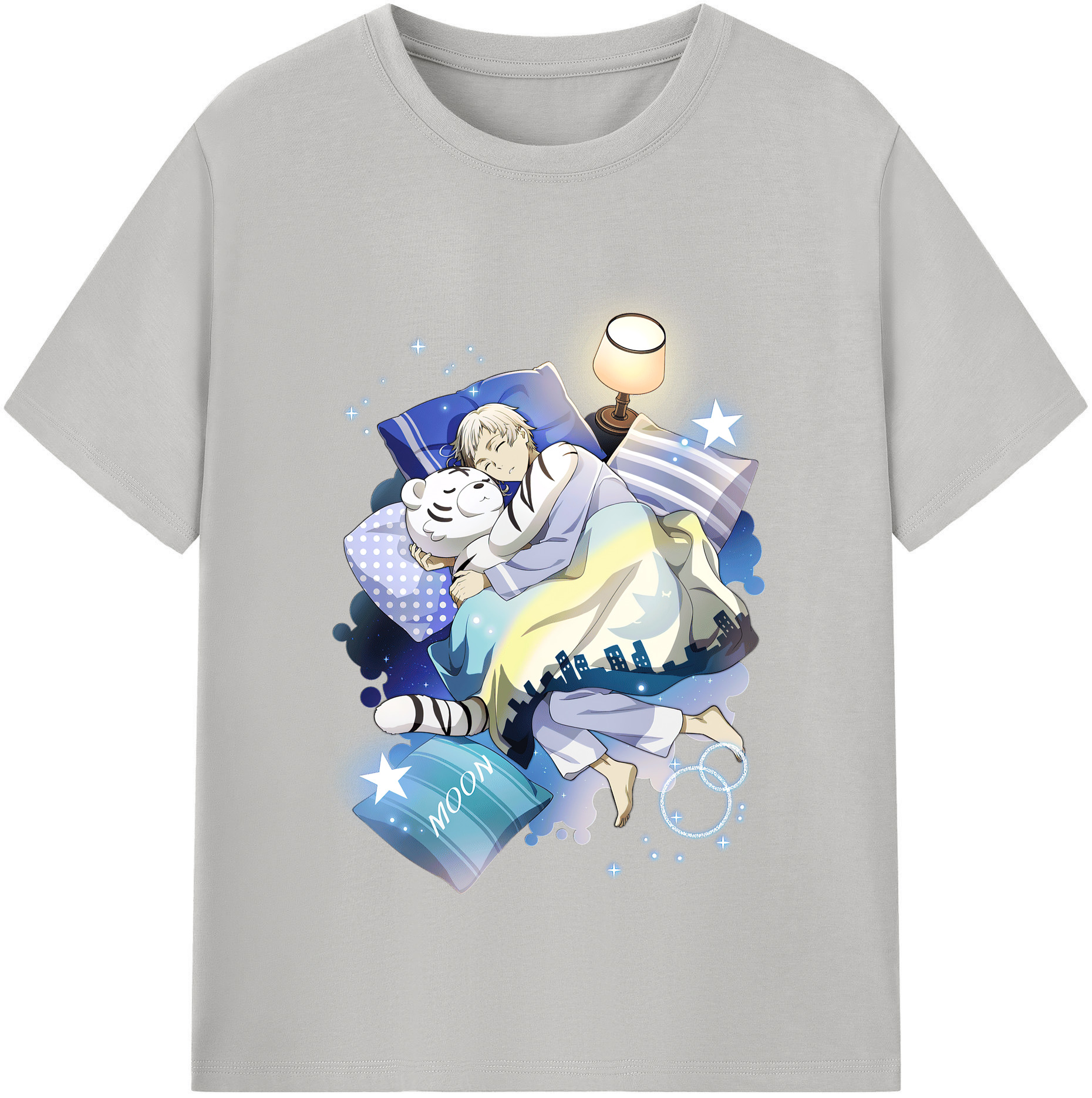 （画像用） 文豪ストレイドッグス Bungo Stray Dogs 綿100％半袖Tシャツ（フロントプリント）
