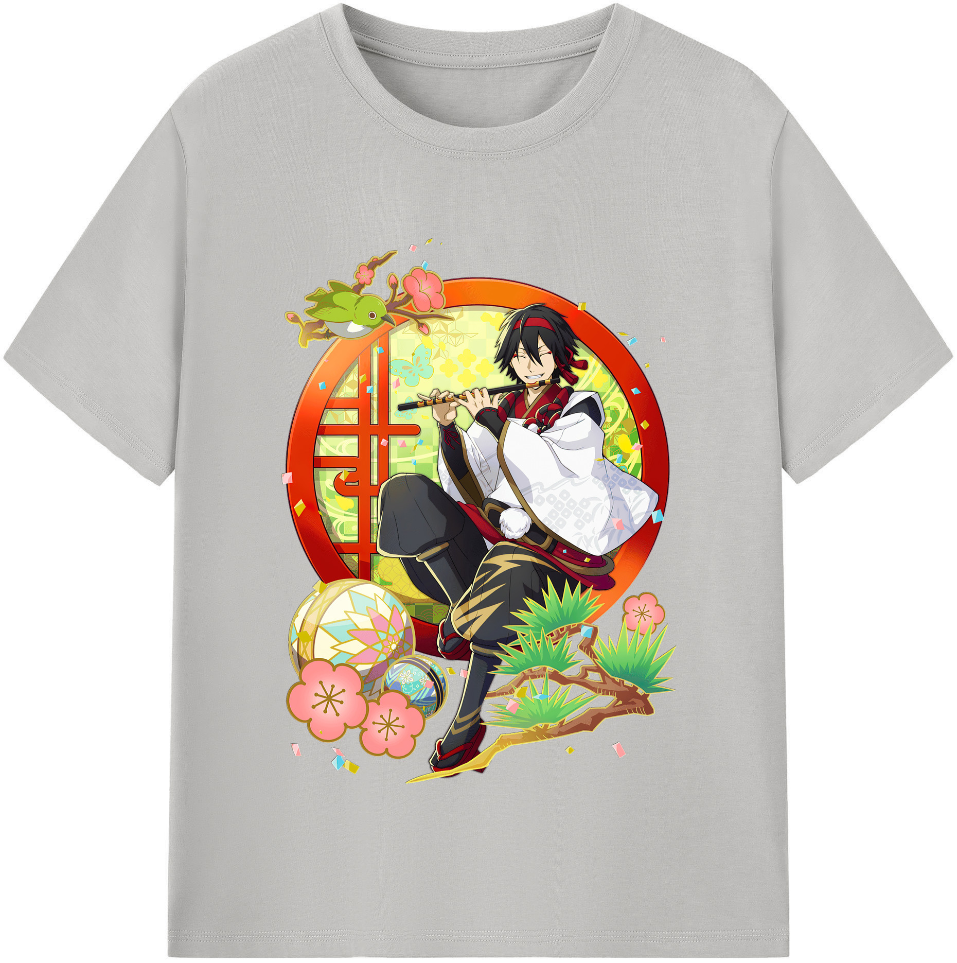 （画像用） 文豪ストレイドッグス Bungo Stray Dogs 綿100％半袖Tシャツ（フロントプリント）