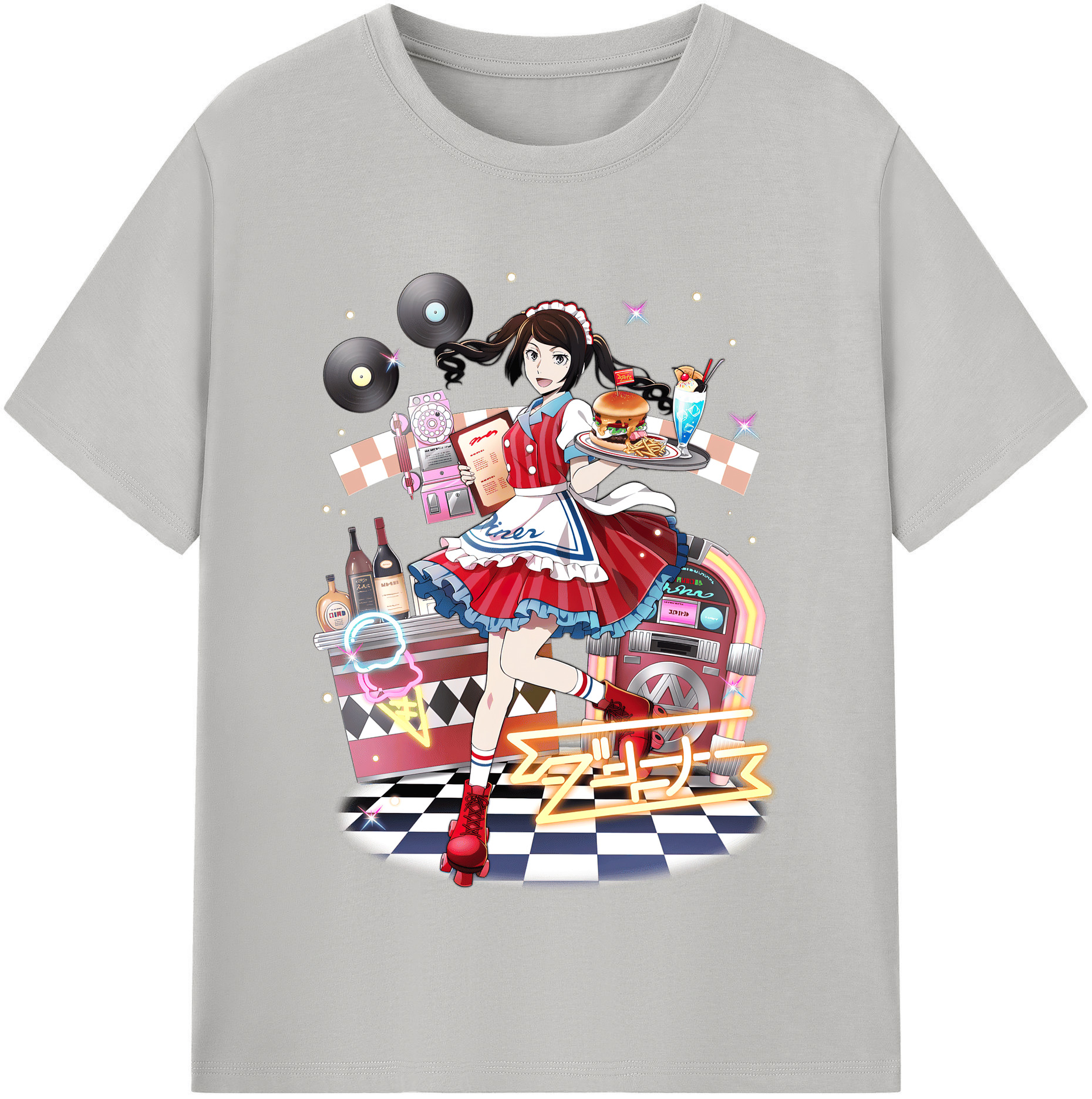 （画像用） 文豪ストレイドッグス Bungo Stray Dogs 綿100％半袖Tシャツ（フロントプリント）