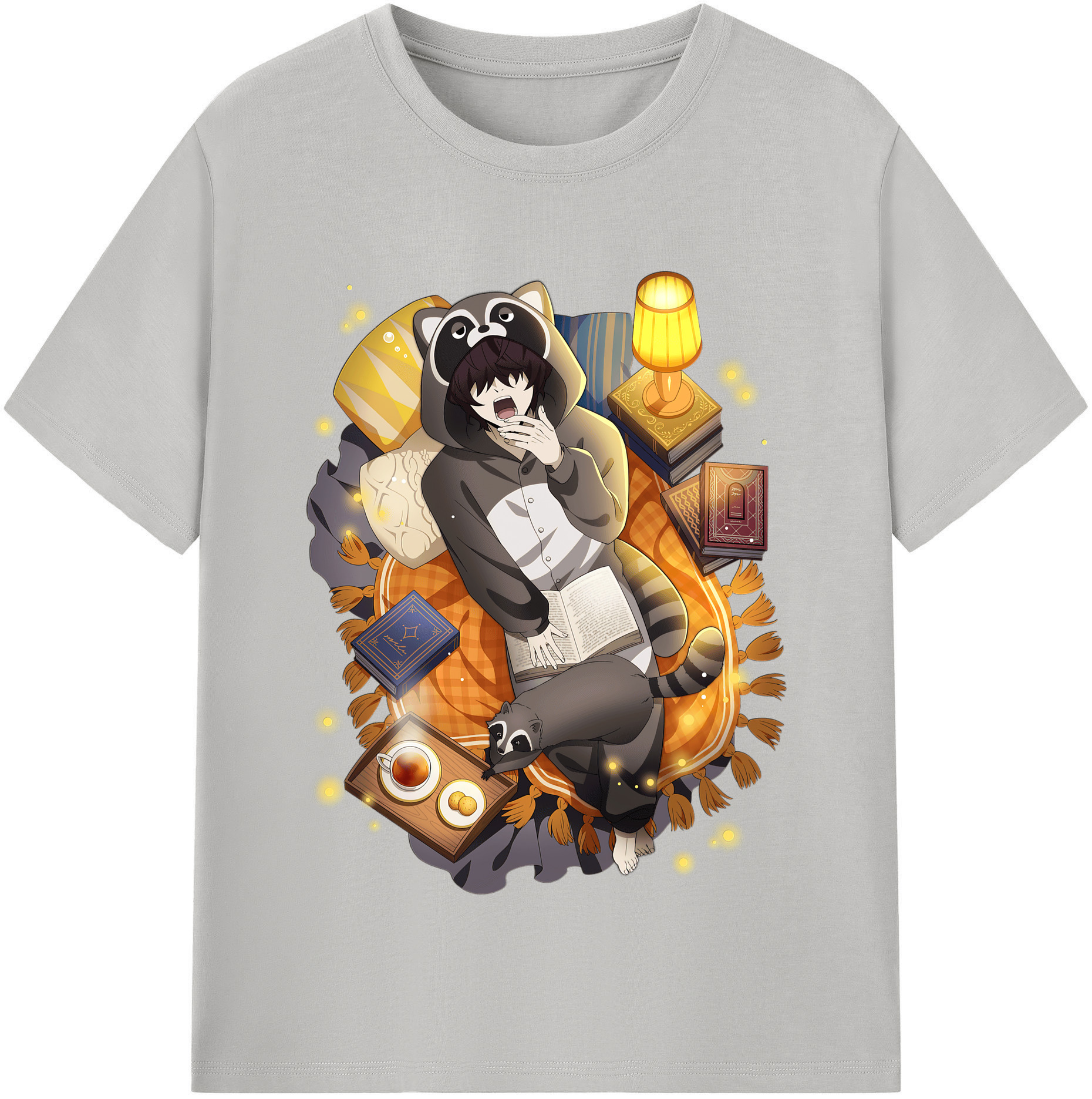 （画像用） 文豪ストレイドッグス Bungo Stray Dogs 綿100％半袖Tシャツ（フロントプリント）