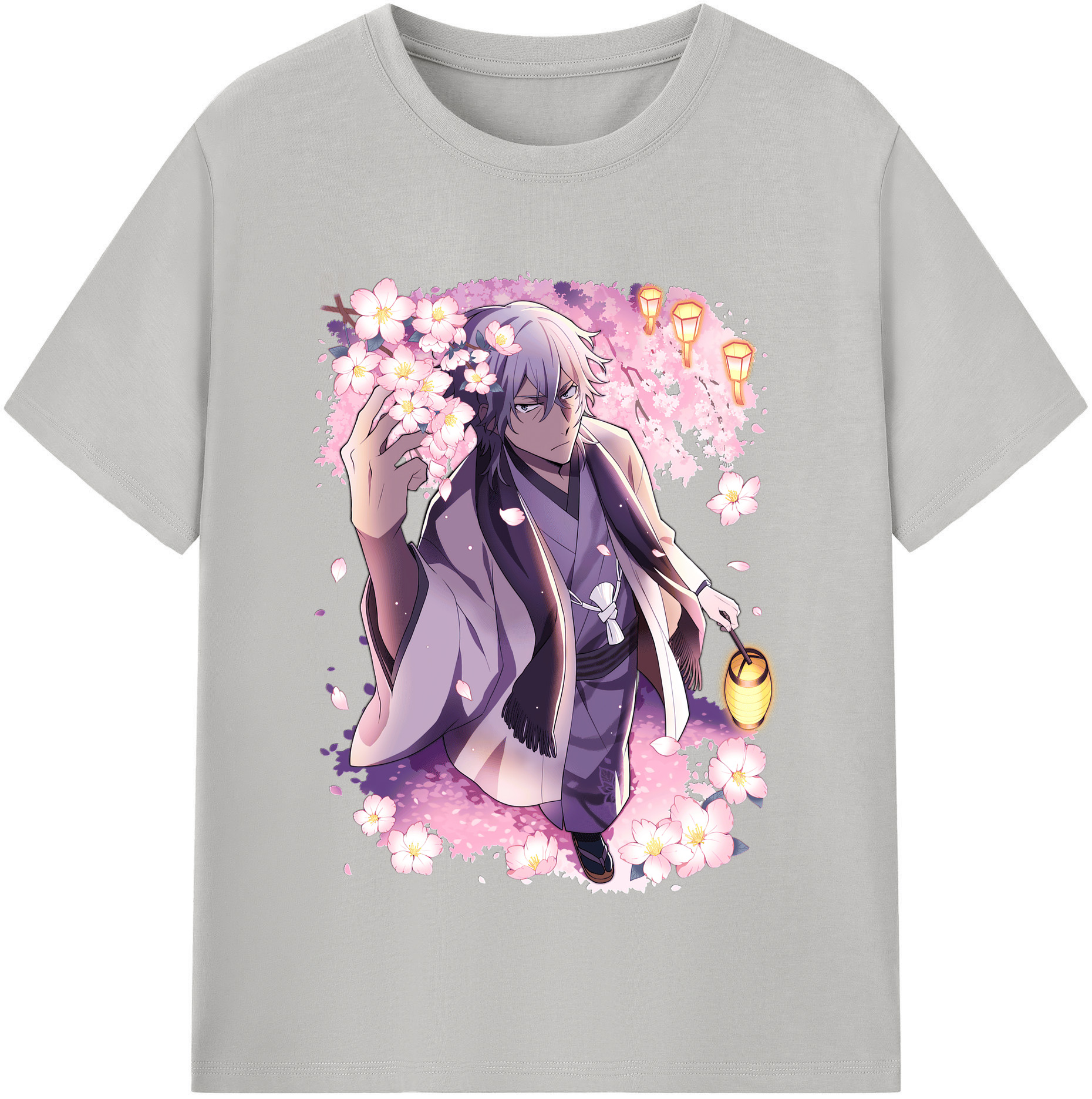 （画像用） 文豪ストレイドッグス Bungo Stray Dogs 綿100％半袖Tシャツ（フロントプリント）