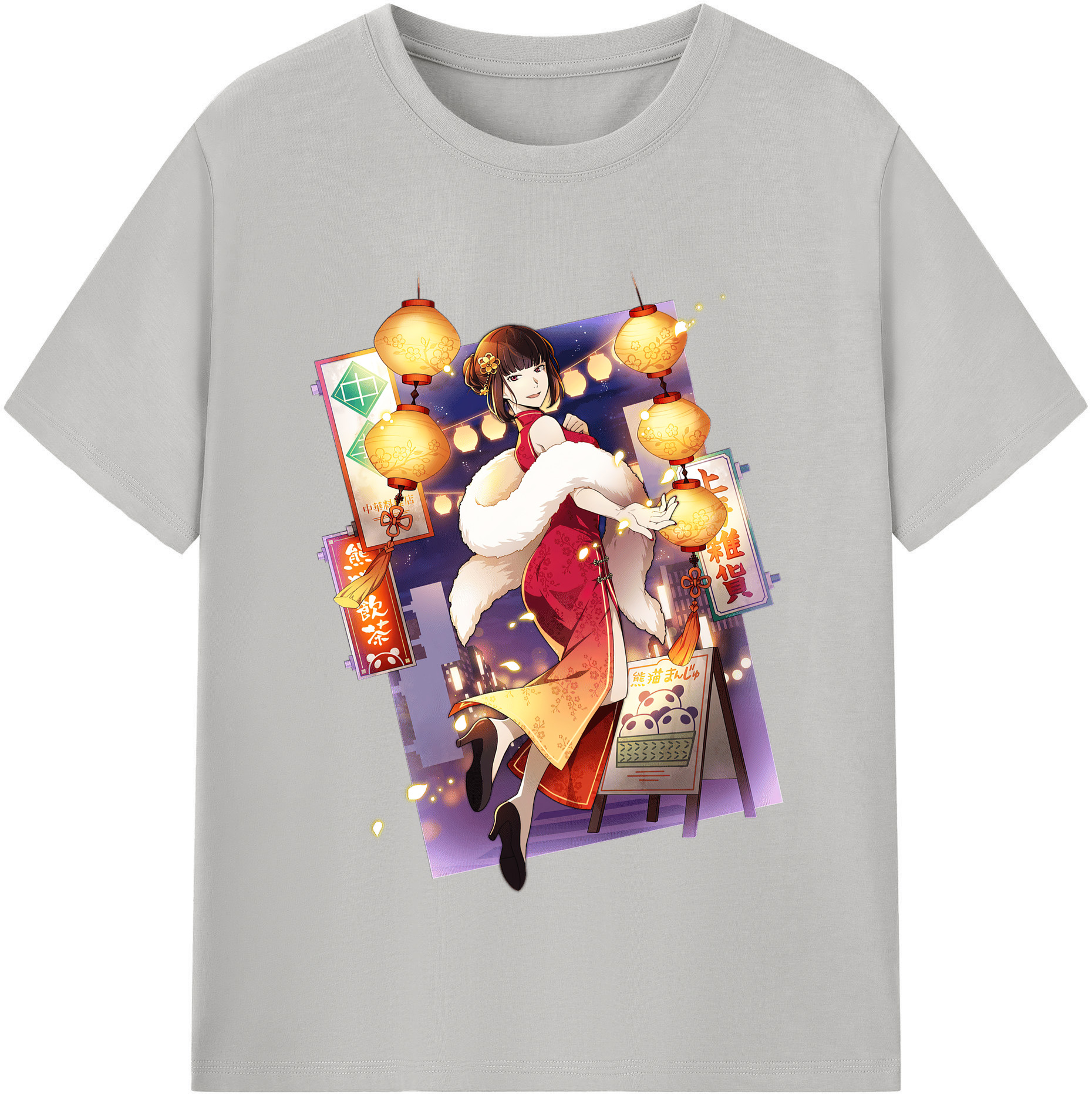 （画像用） 文豪ストレイドッグス Bungo Stray Dogs 綿100％半袖Tシャツ（フロントプリント）
