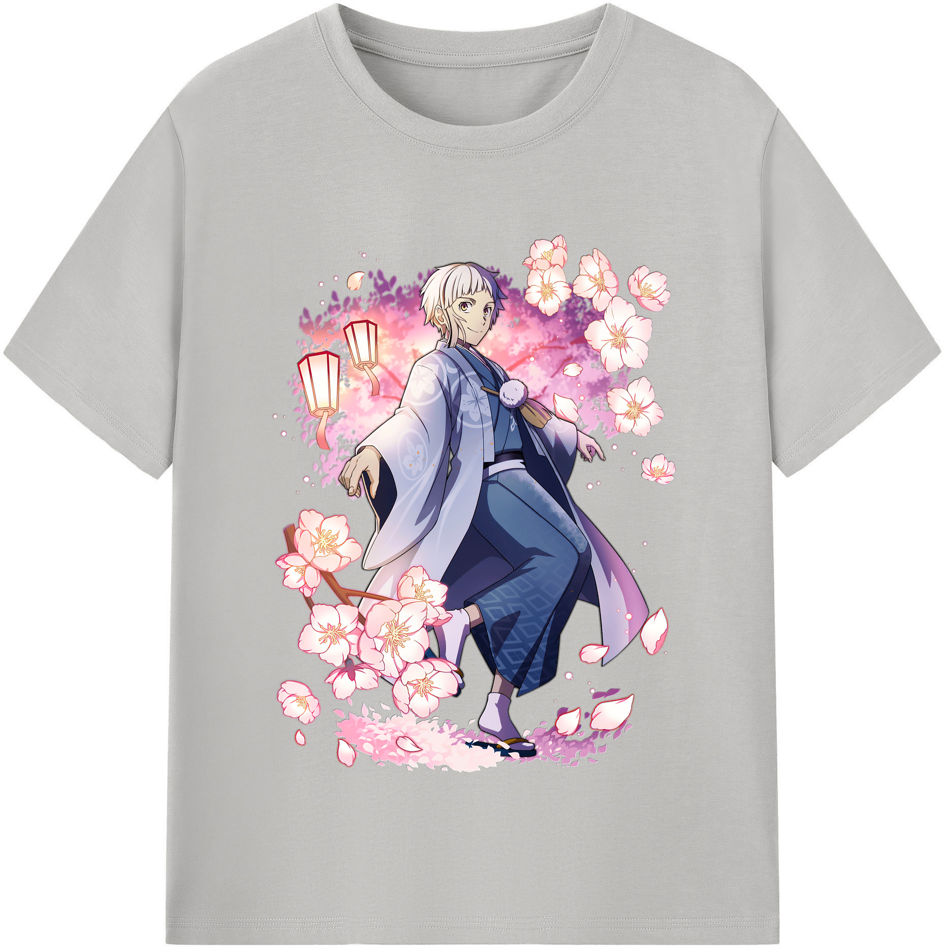 （画像用） 文豪ストレイドッグス Bungo Stray Dogs 綿100％半袖Tシャツ（フロントプリント）