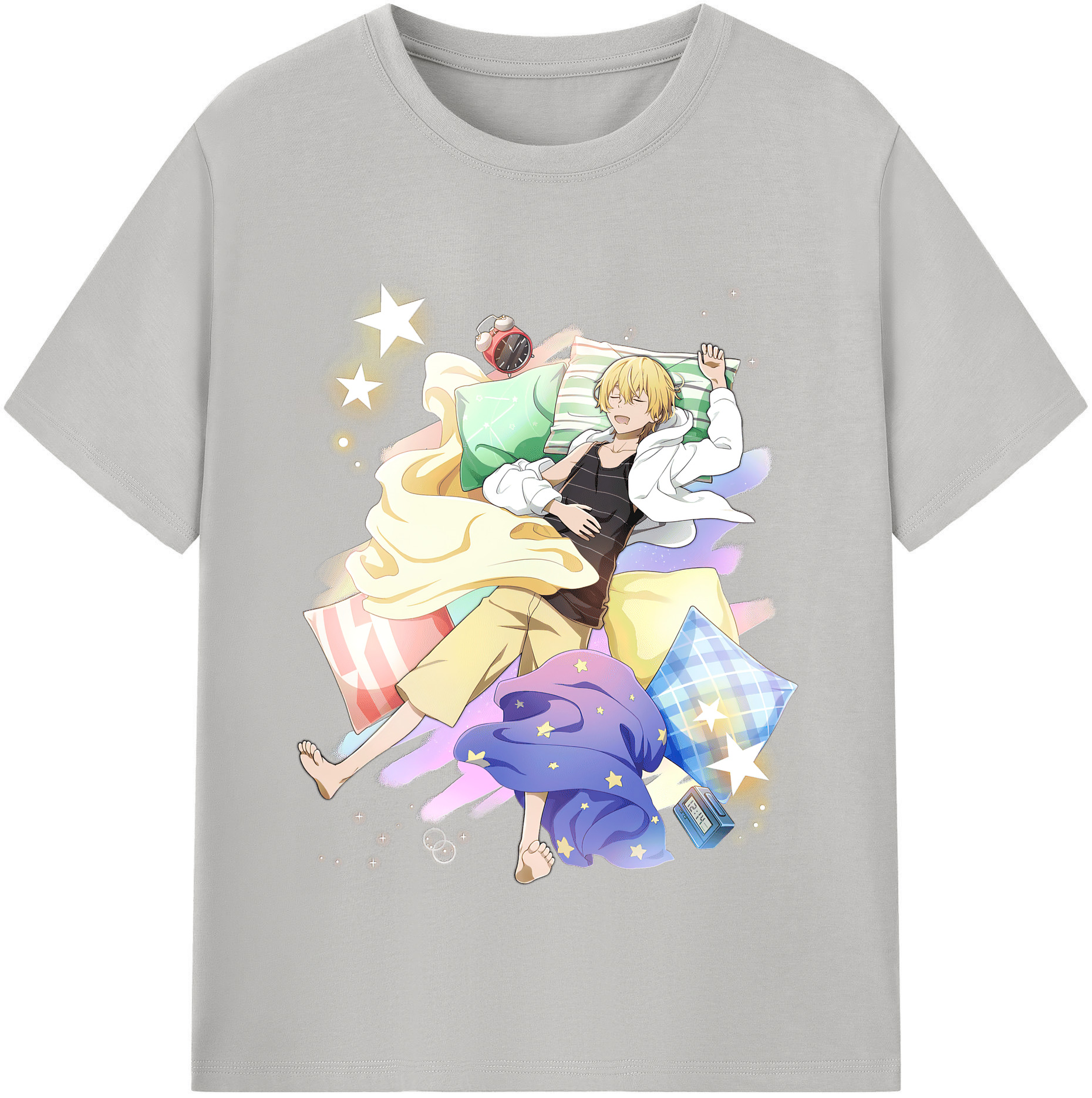 （画像用） 文豪ストレイドッグス Bungo Stray Dogs 綿100％半袖Tシャツ（フロントプリント）