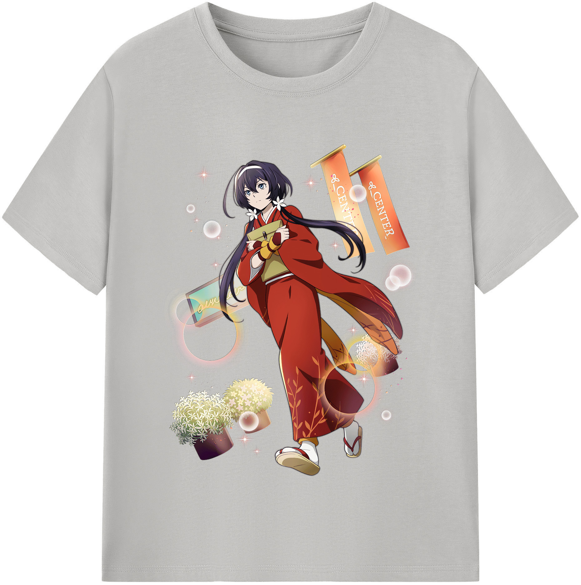 （画像用） 文豪ストレイドッグス Bungo Stray Dogs 綿100％半袖Tシャツ（フロントプリント）
