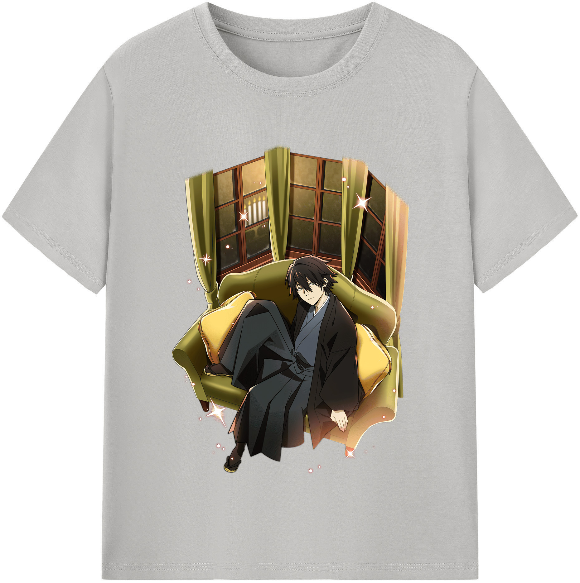 （画像用） 文豪ストレイドッグス Bungo Stray Dogs 綿100％半袖Tシャツ（フロントプリント）