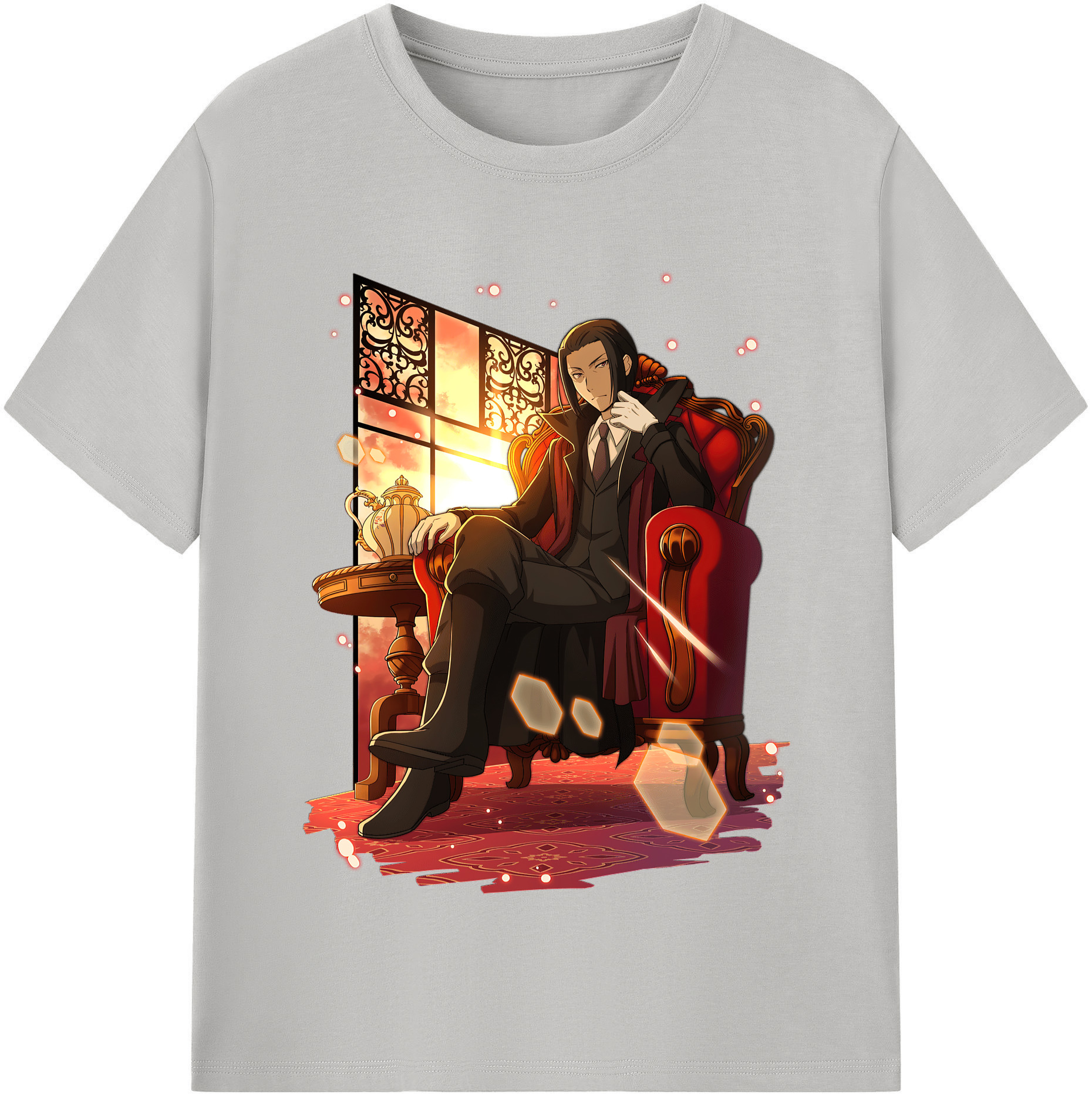 （画像用） 文豪ストレイドッグス Bungo Stray Dogs 綿100％半袖Tシャツ（フロントプリント）