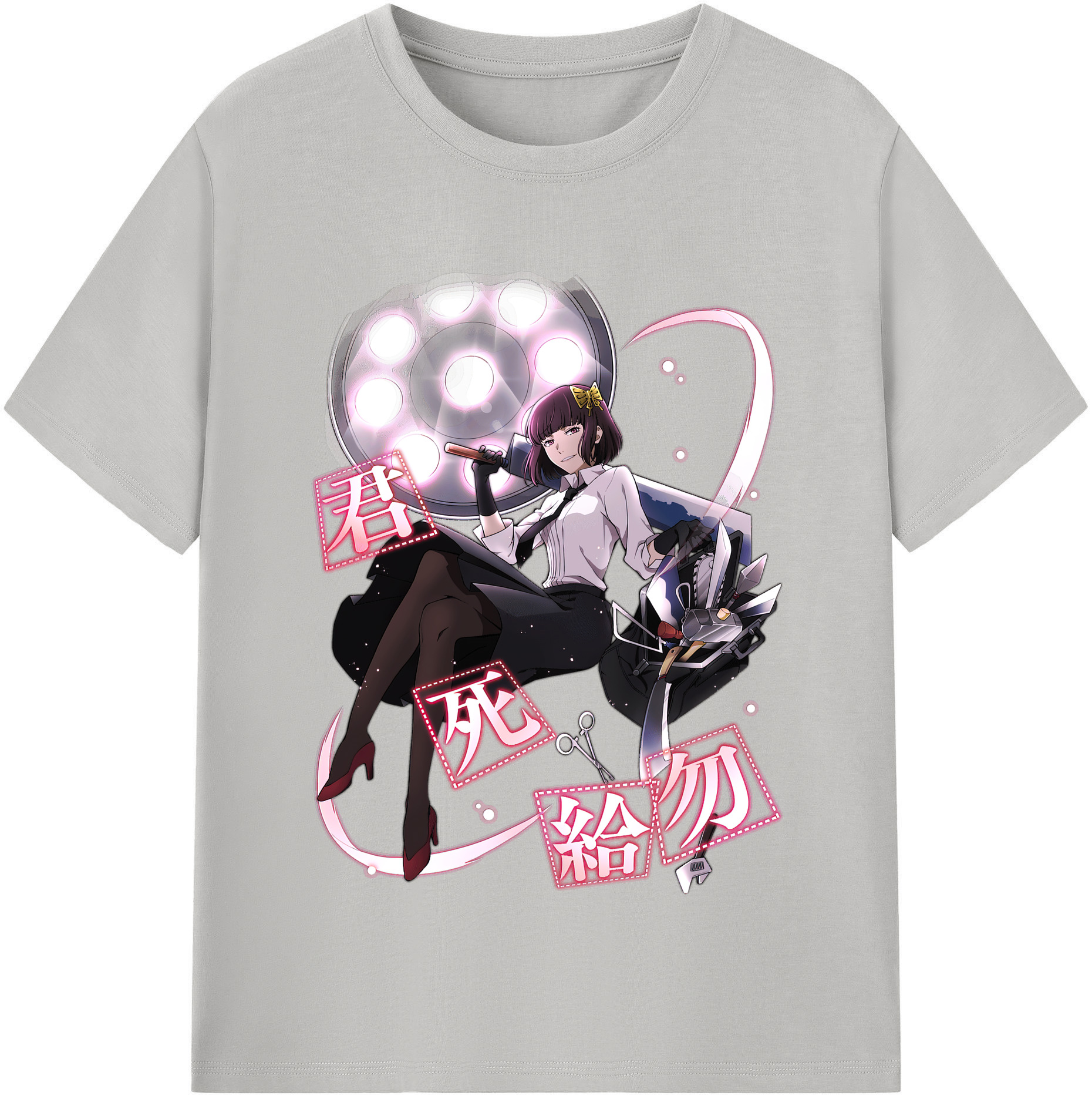 （画像用） 文豪ストレイドッグス Bungo Stray Dogs 綿100％半袖Tシャツ（フロントプリント）