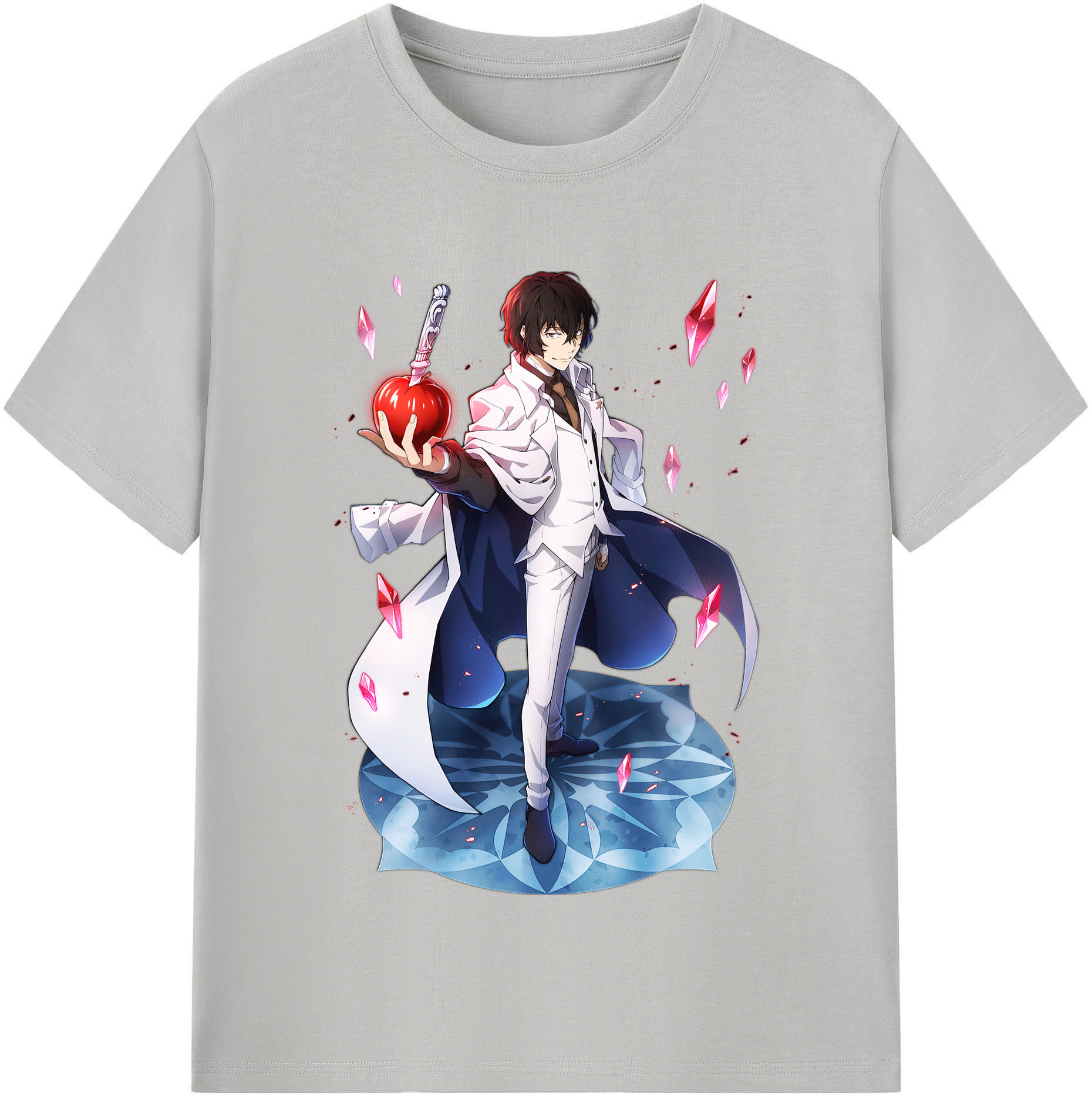 （画像用） 文豪ストレイドッグス Bungo Stray Dogs 綿100％半袖Tシャツ（フロントプリント）