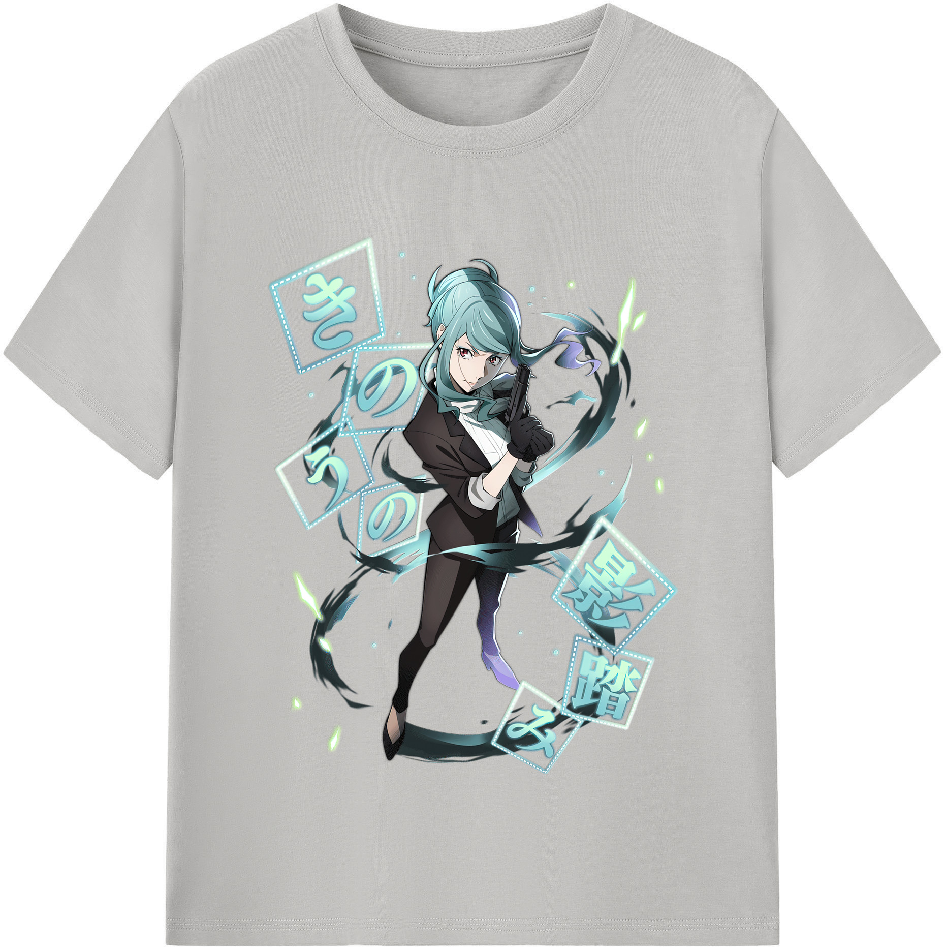 （画像用） 文豪ストレイドッグス Bungo Stray Dogs 綿100％半袖Tシャツ（フロントプリント）