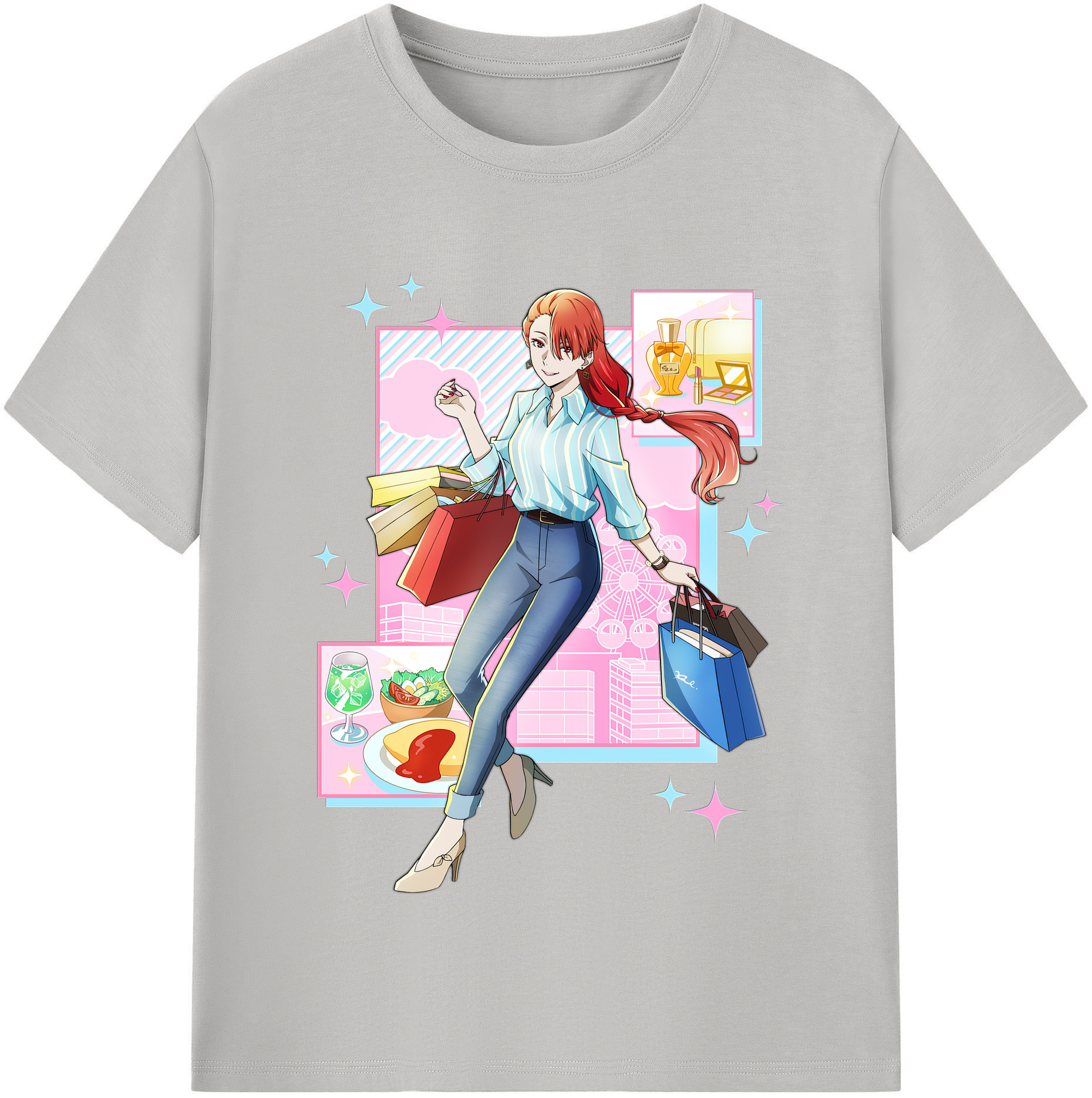 （画像用） 文豪ストレイドッグス Bungo Stray Dogs 綿100％半袖Tシャツ（フロントプリント）